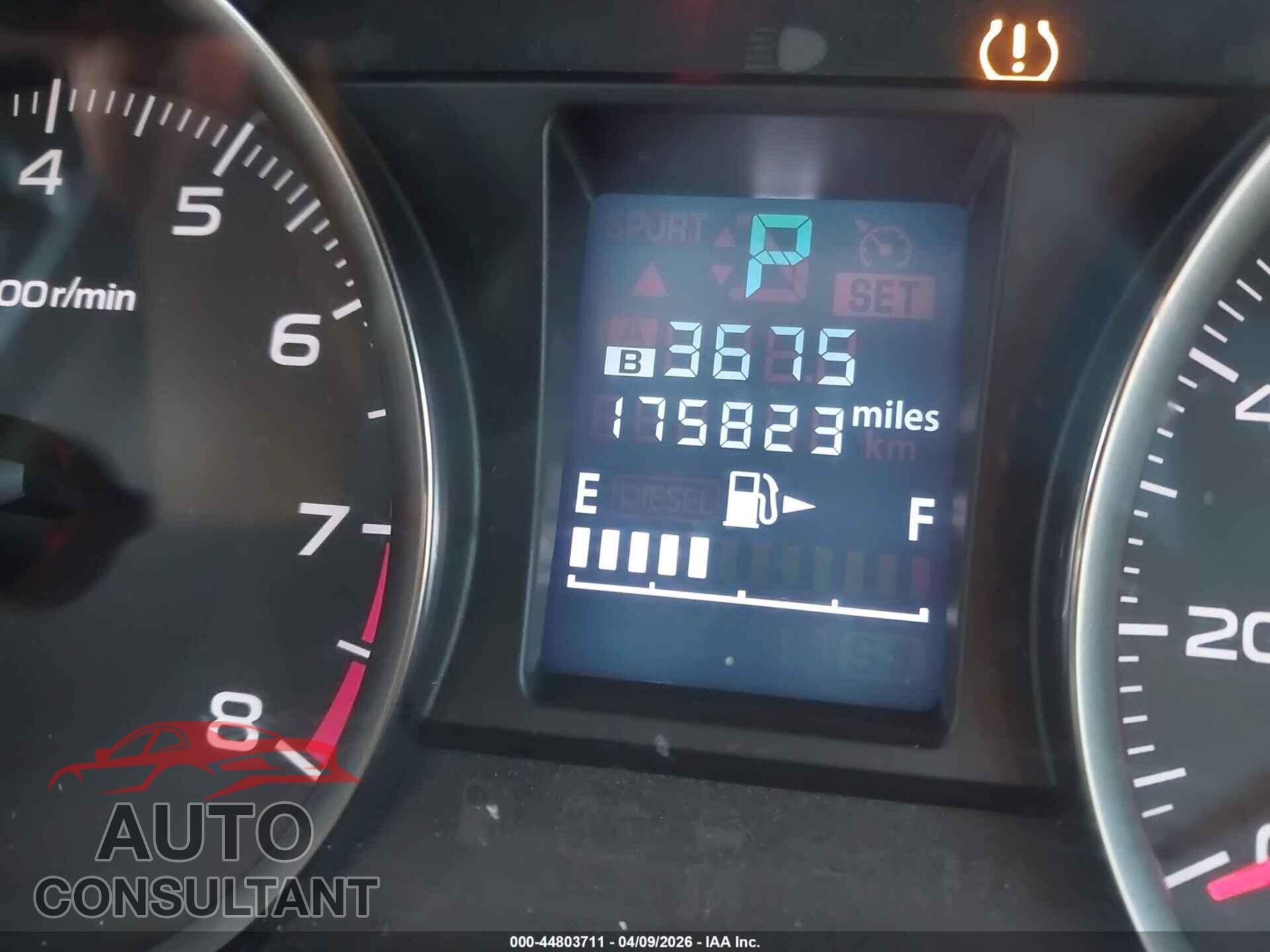 SUBARU IMPREZA 2015 - JF1GPAC63FH257234
