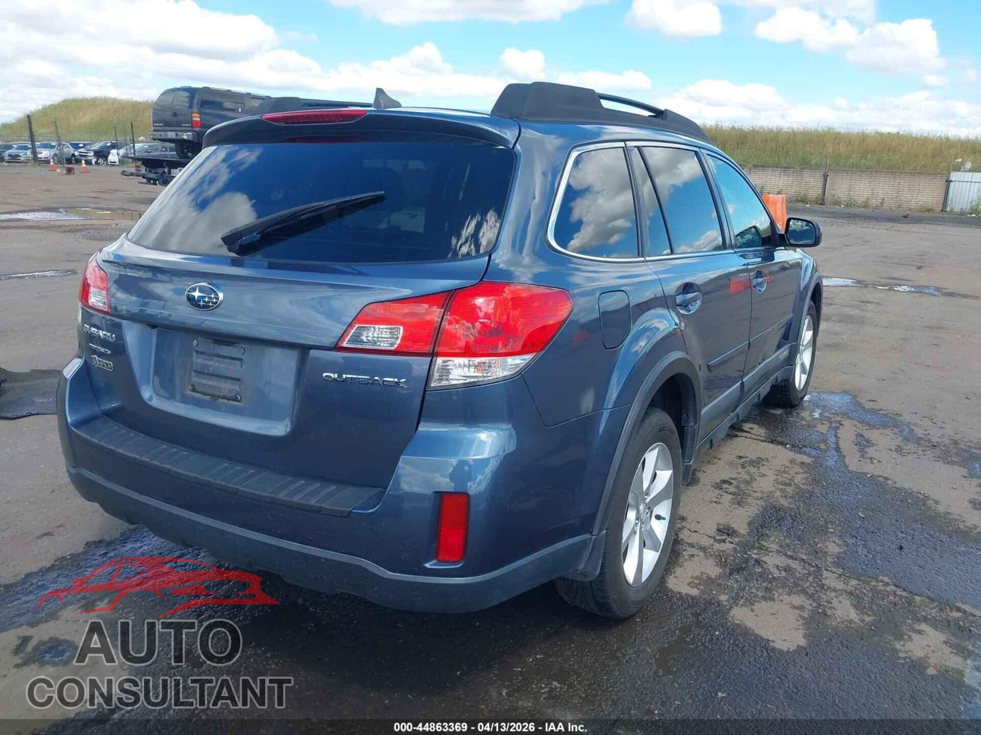 SUBARU OUTBACK 2014 - 4S4BRBLC5E3229727