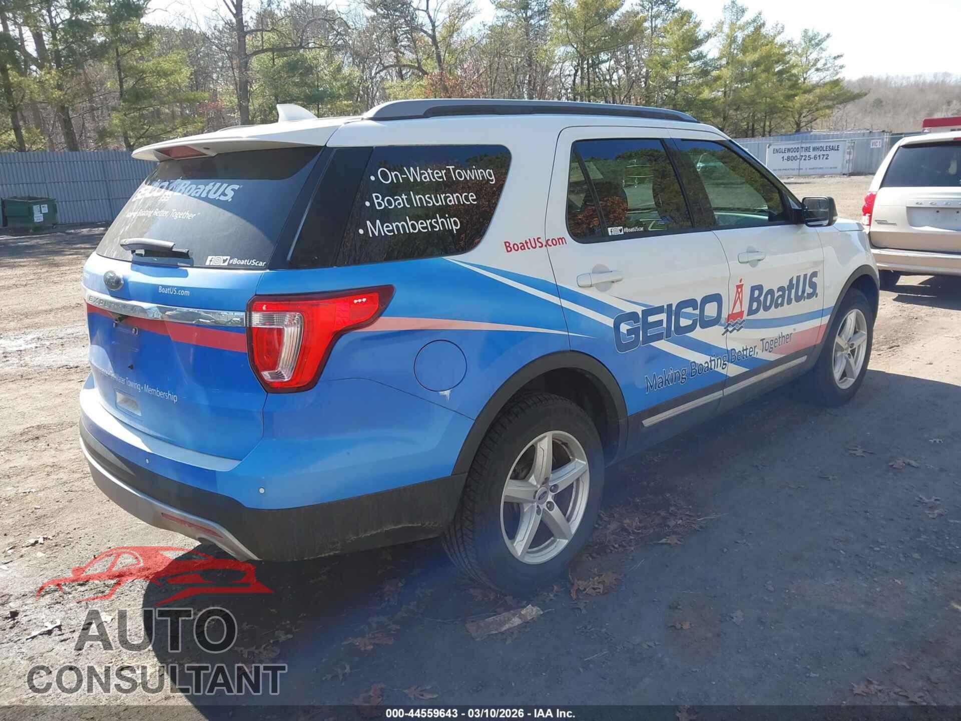 FORD EXPLORER 2017 - 1FM5K8D87HGD79852