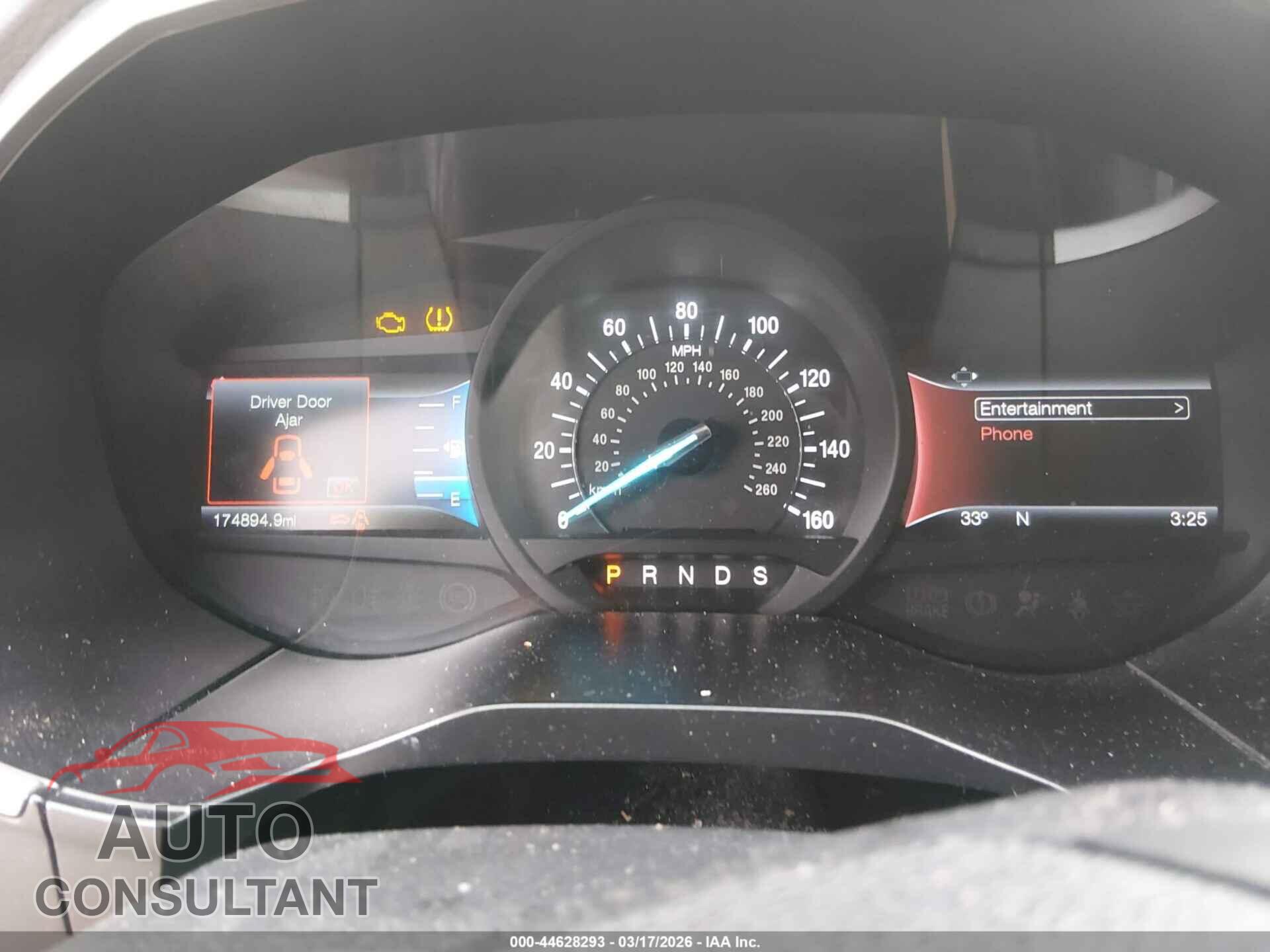 FORD EDGE 2017 - 2FMPK4J95HBB60491