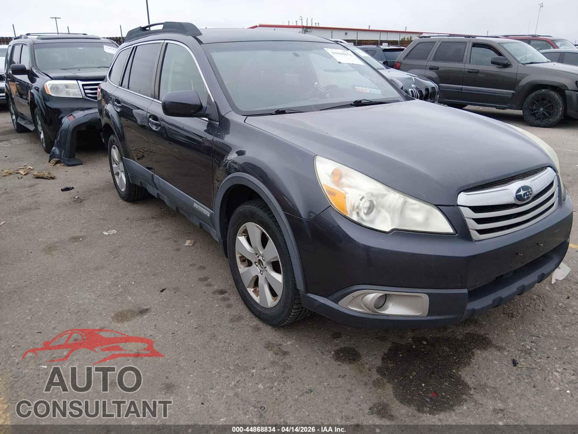 SUBARU OUTBACK 2012 - 4S4BRBGC4C3241181