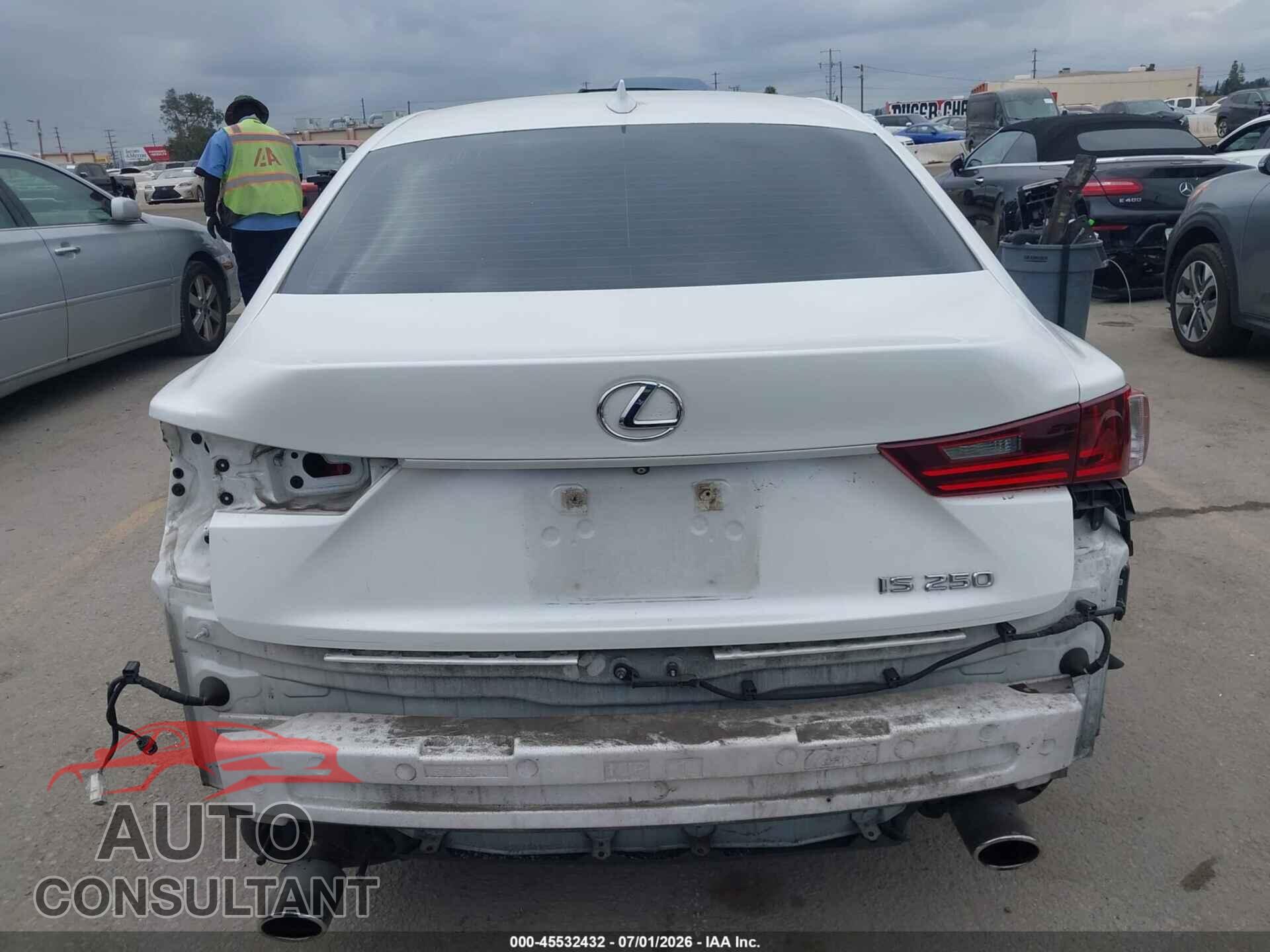LEXUS IS 250 2015 - JTHBF1D23F5053729