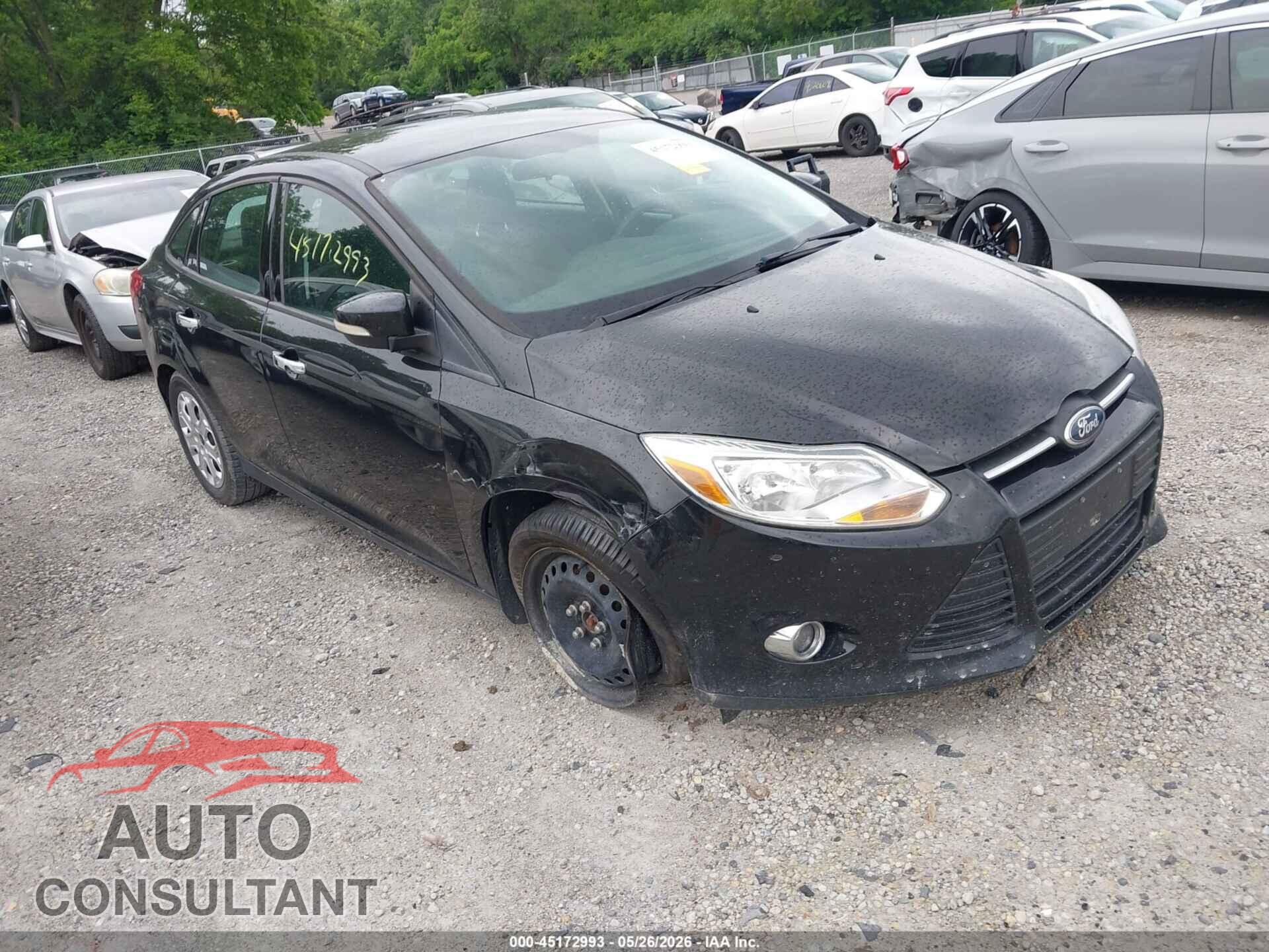 FORD FOCUS 2012 - 1FAHP3F21CL350903