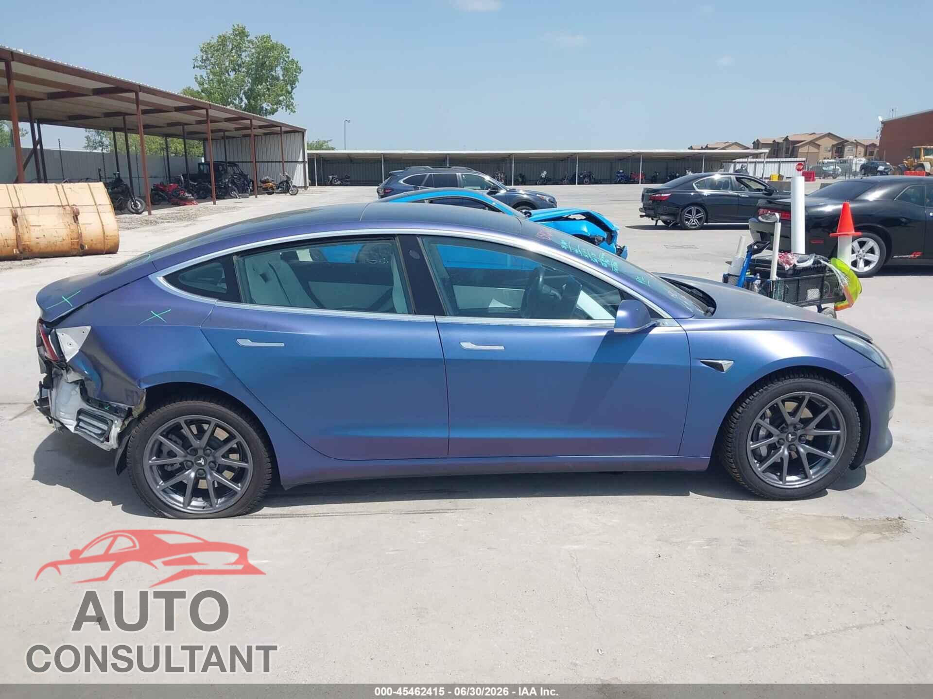 TESLA MODEL 3 2019 - 5YJ3E1EB7KF391134