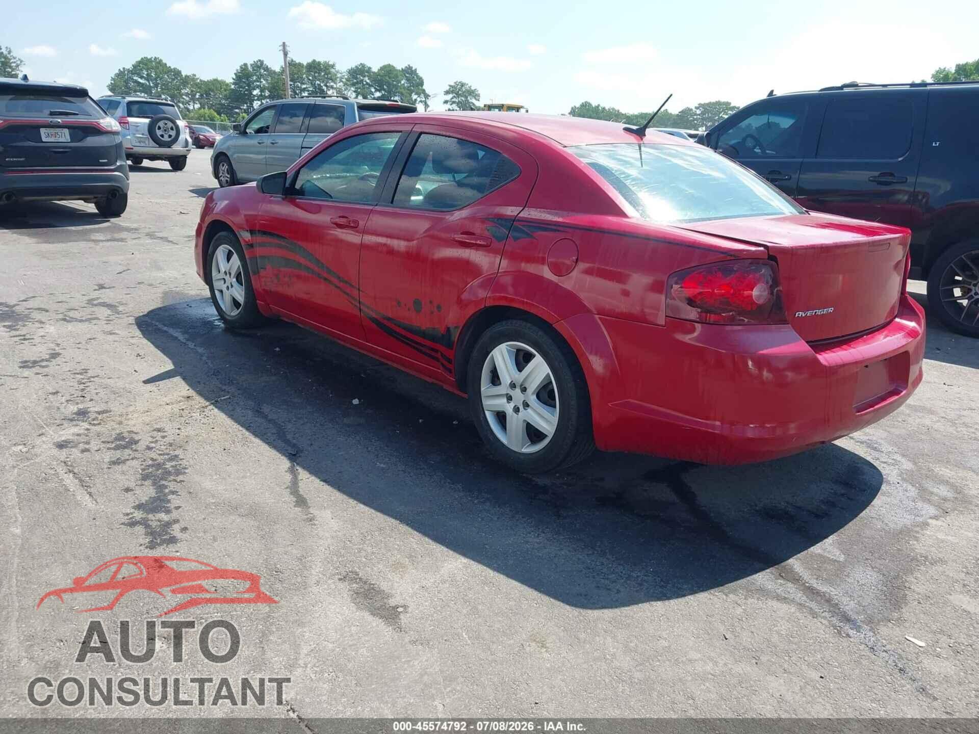 DODGE AVENGER 2014 - 1C3CDZAB2EN110357