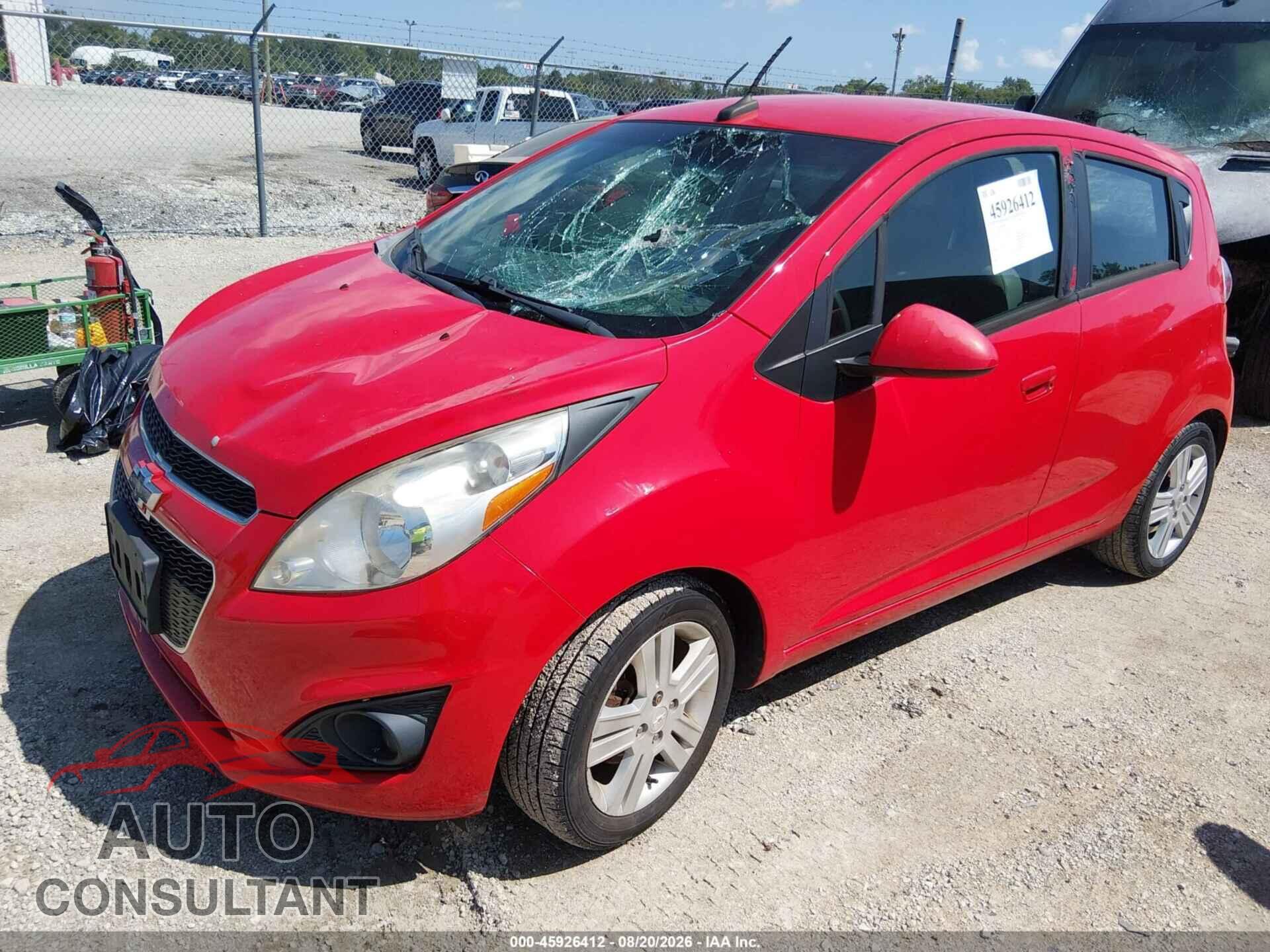 CHEVROLET SPARK 2014 - KL8CB6S97EC577449