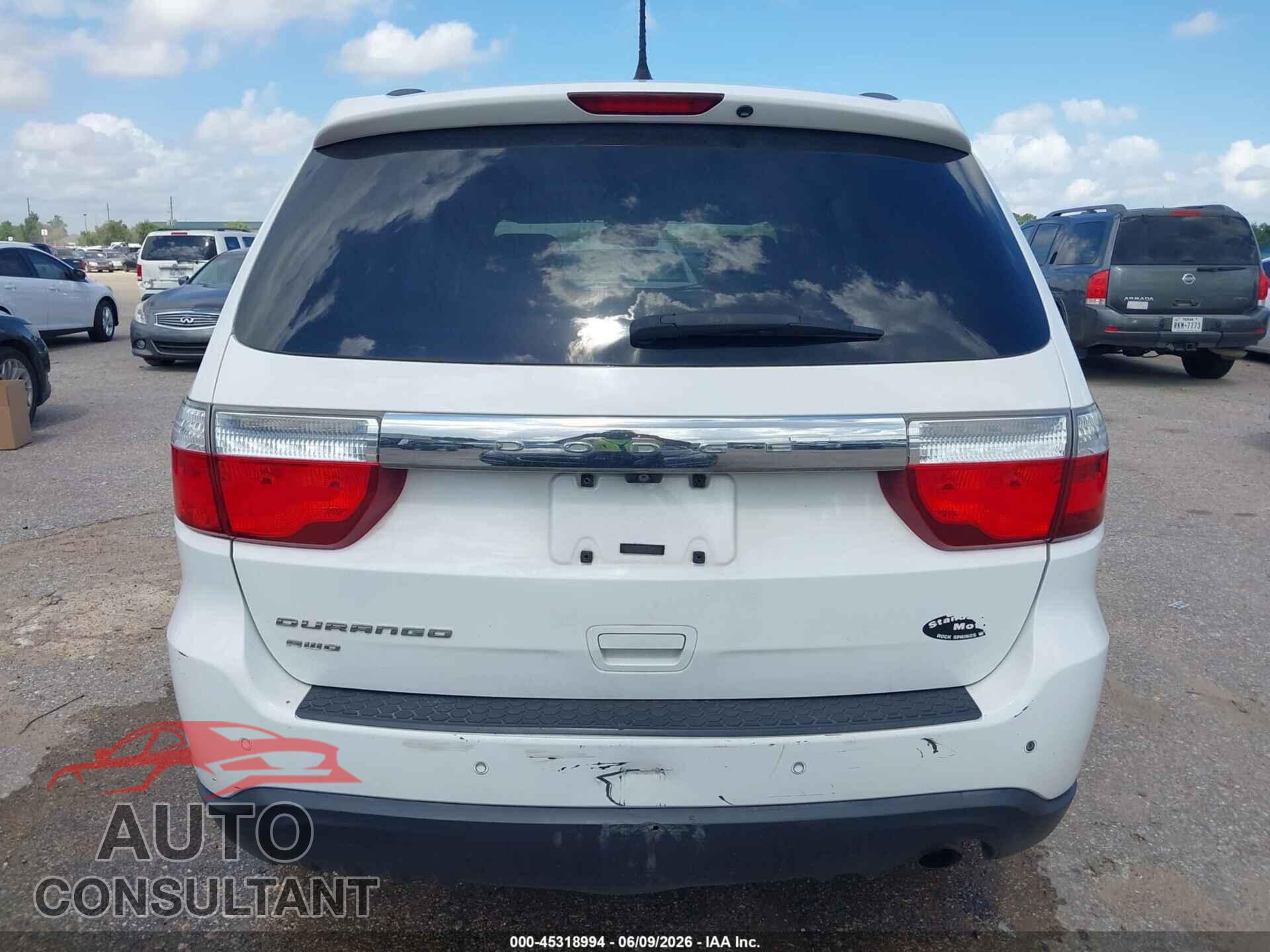 DODGE DURANGO 2013 - 1C4RDJAG1DC582966