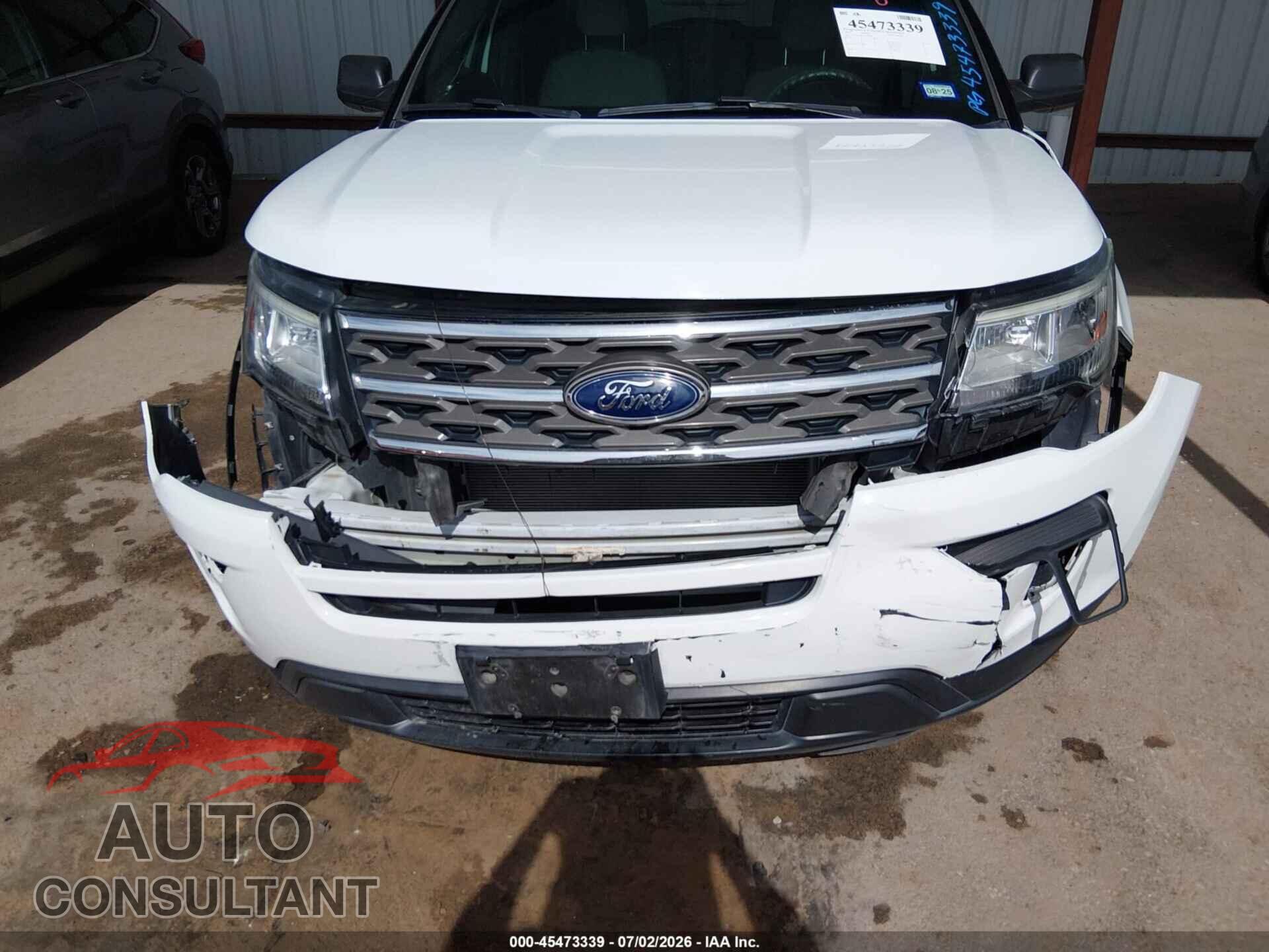 FORD EXPLORER 2018 - 1FM5K7B80JGB07808