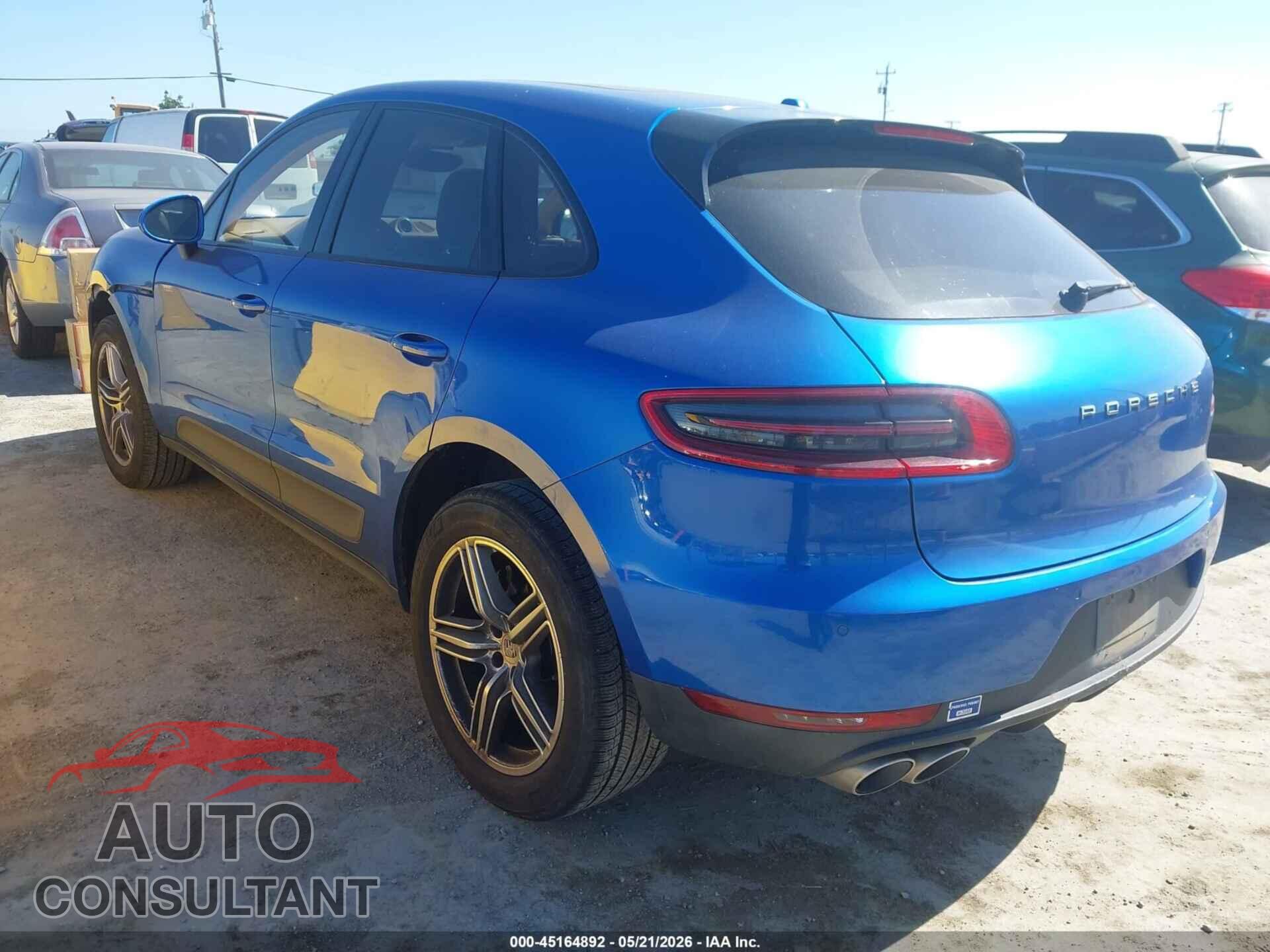 PORSCHE MACAN 2016 - WP1AB2A55GLB53775