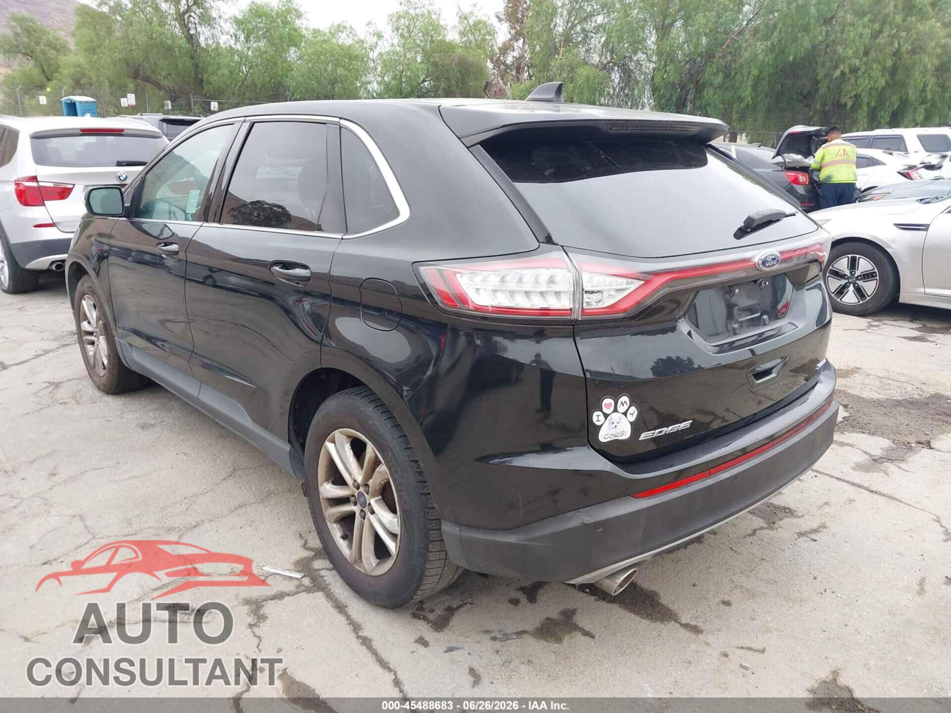FORD EDGE 2015 - 2FMTK3J85FBB45566