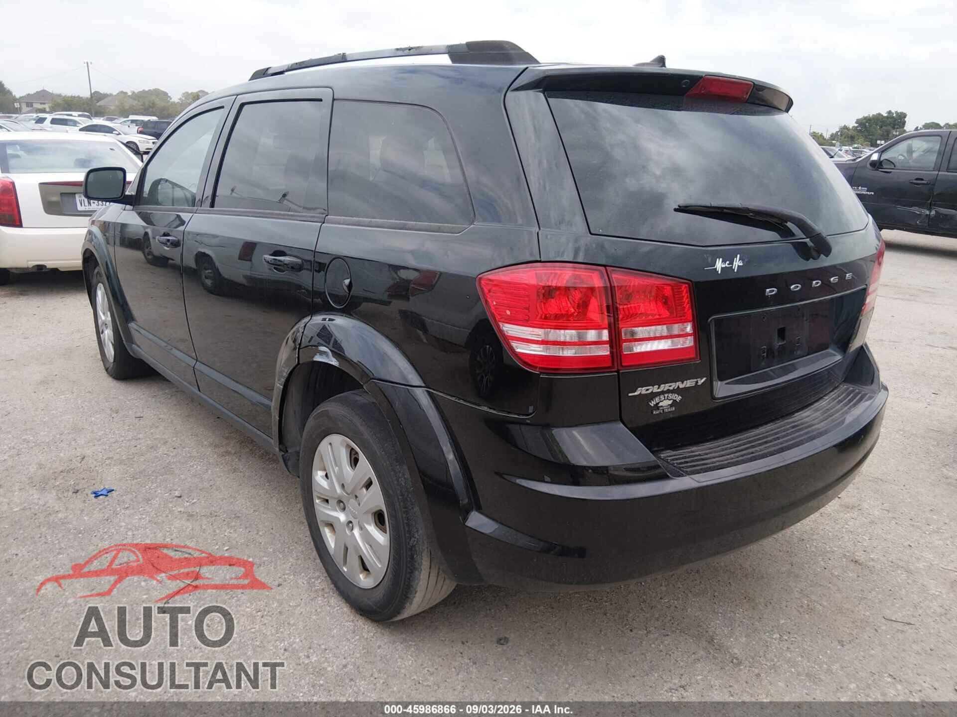 DODGE JOURNEY 2017 - 3C4PDCAB8HT558360