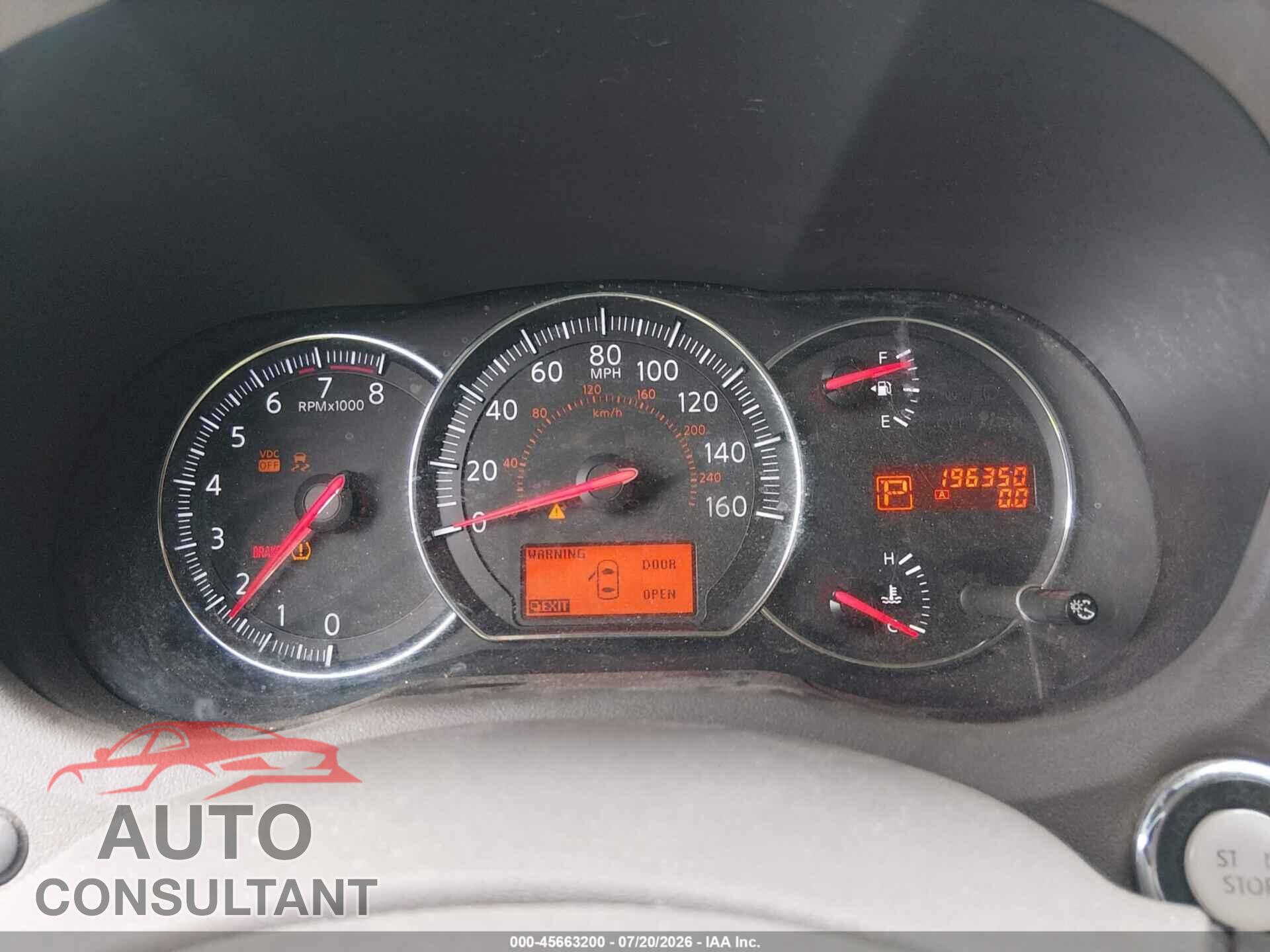 NISSAN MAXIMA 2009 - 1N4AA51E49C844892