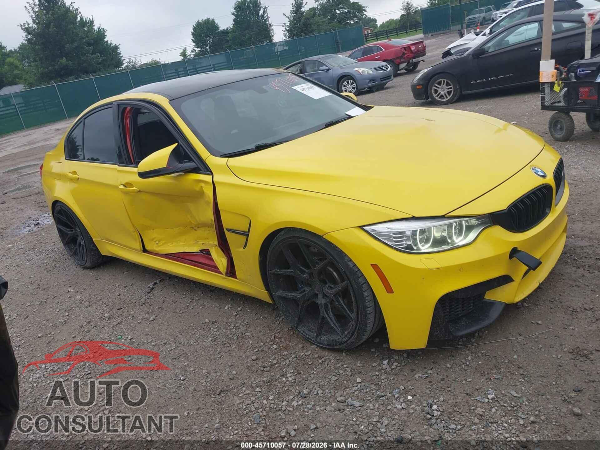BMW M3 2016 - WBS8M9C54G5E68311