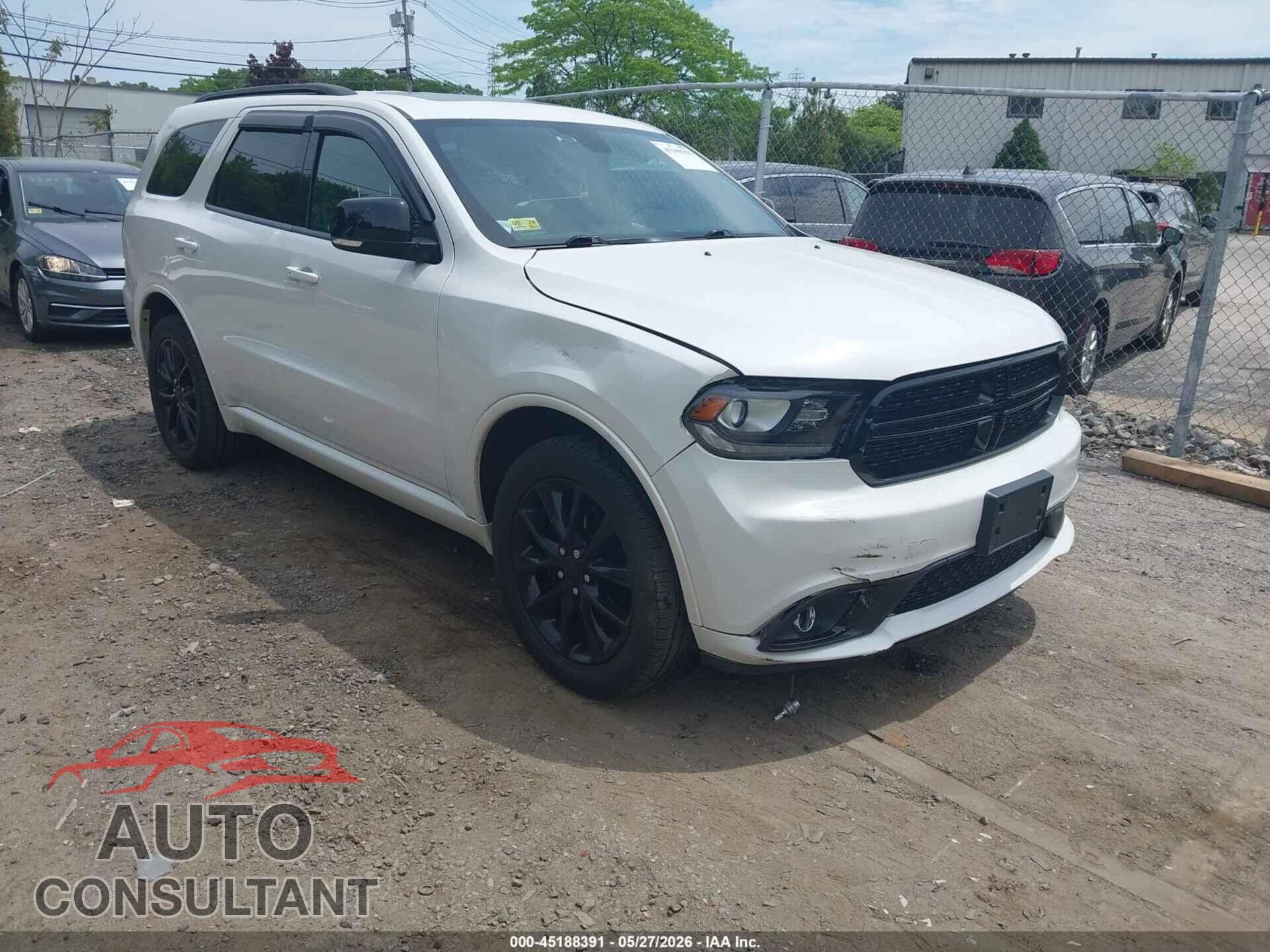 DODGE DURANGO 2017 - 1C4RDJDG2HC814525