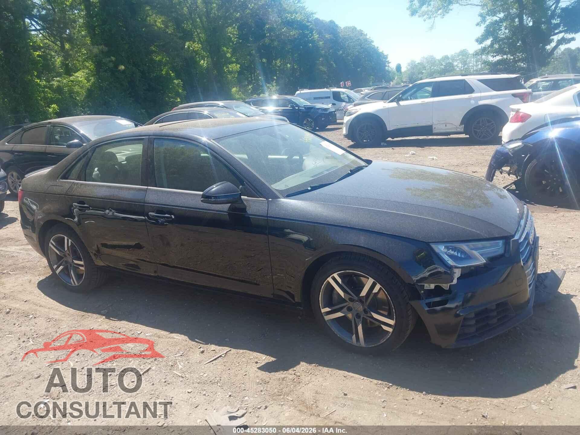 AUDI A4 2017 - WAUANAF42HN052277