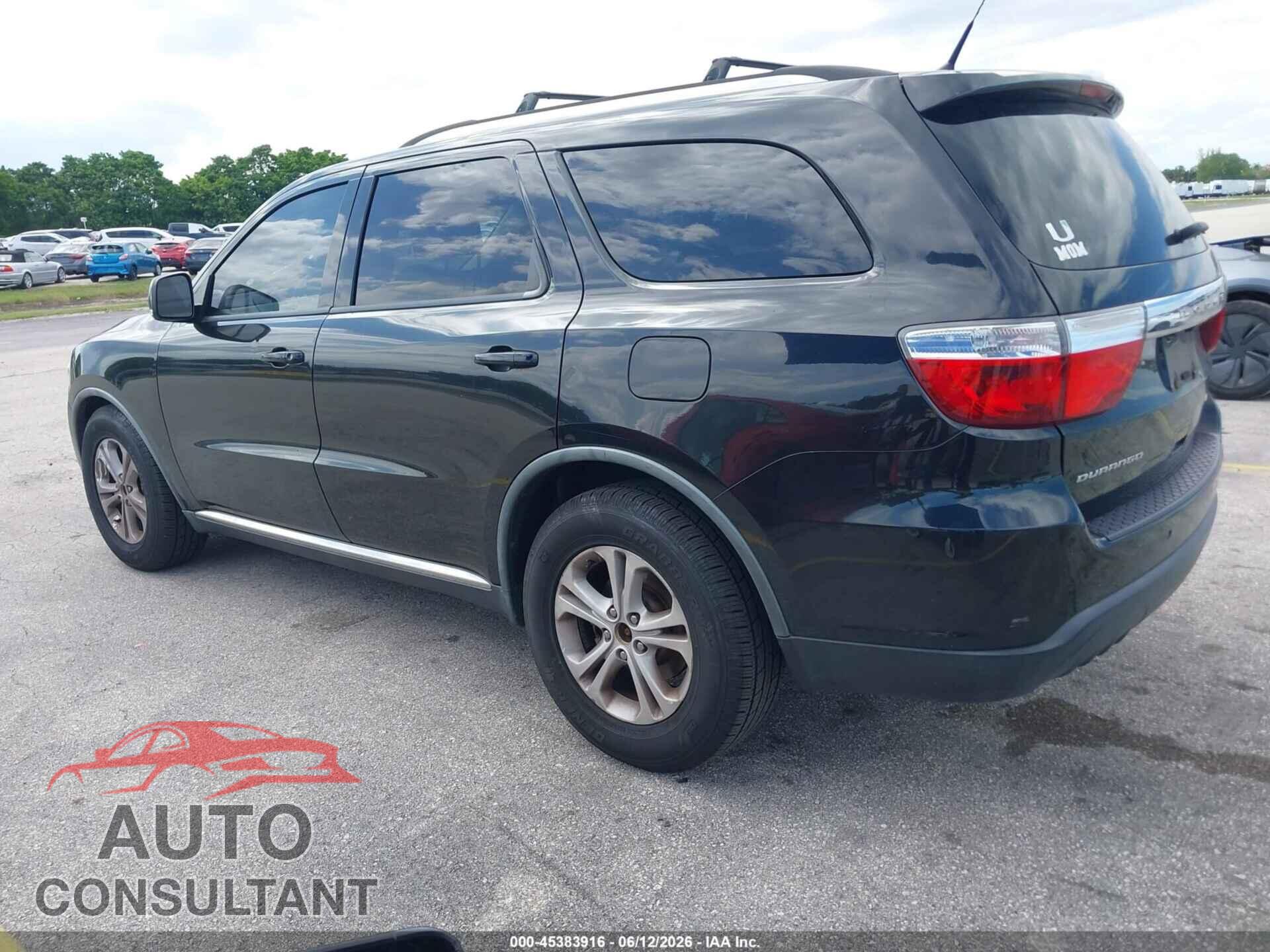 DODGE DURANGO 2012 - 1C4RDHDG4CC118489