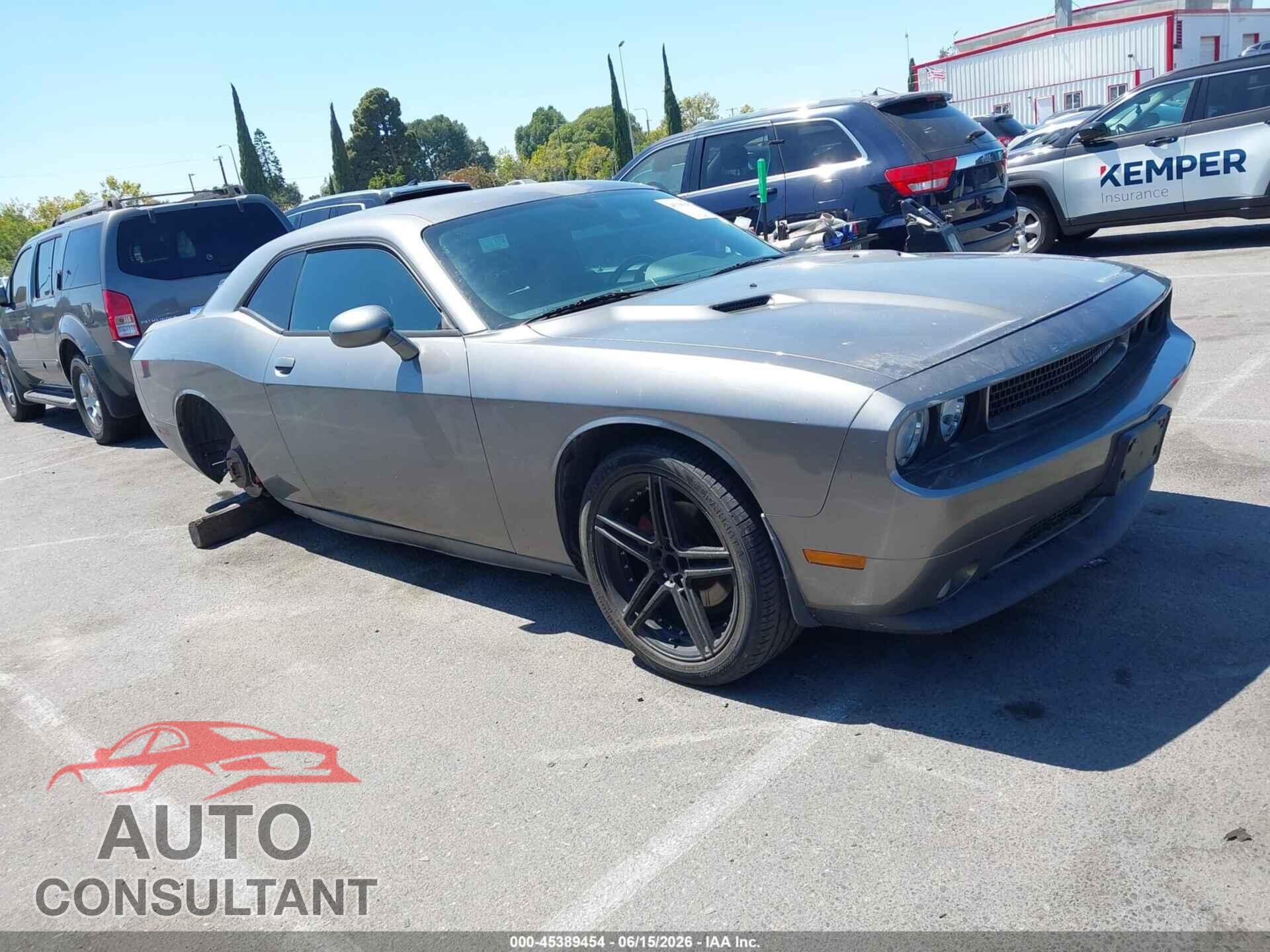 DODGE CHALLENGER 2012 - 2C3CDYAG3CH228199