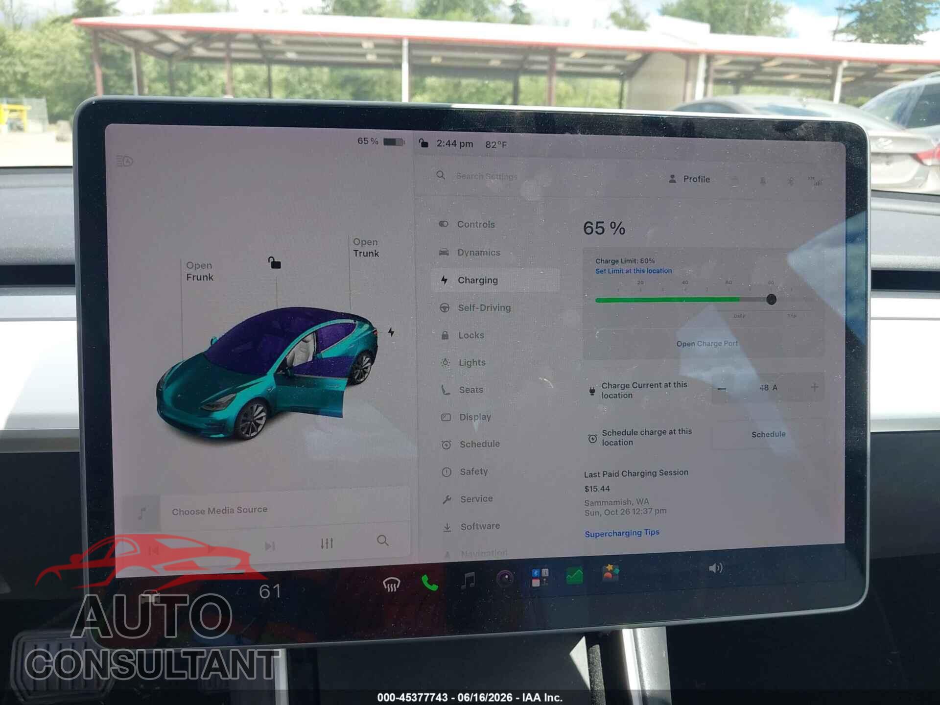 TESLA MODEL 3 2018 - 5YJ3E1EB4JF097639
