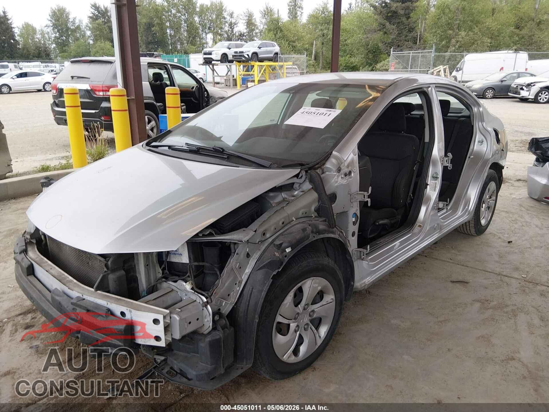 HONDA CIVIC 2014 - 19XFB2F52EE210228