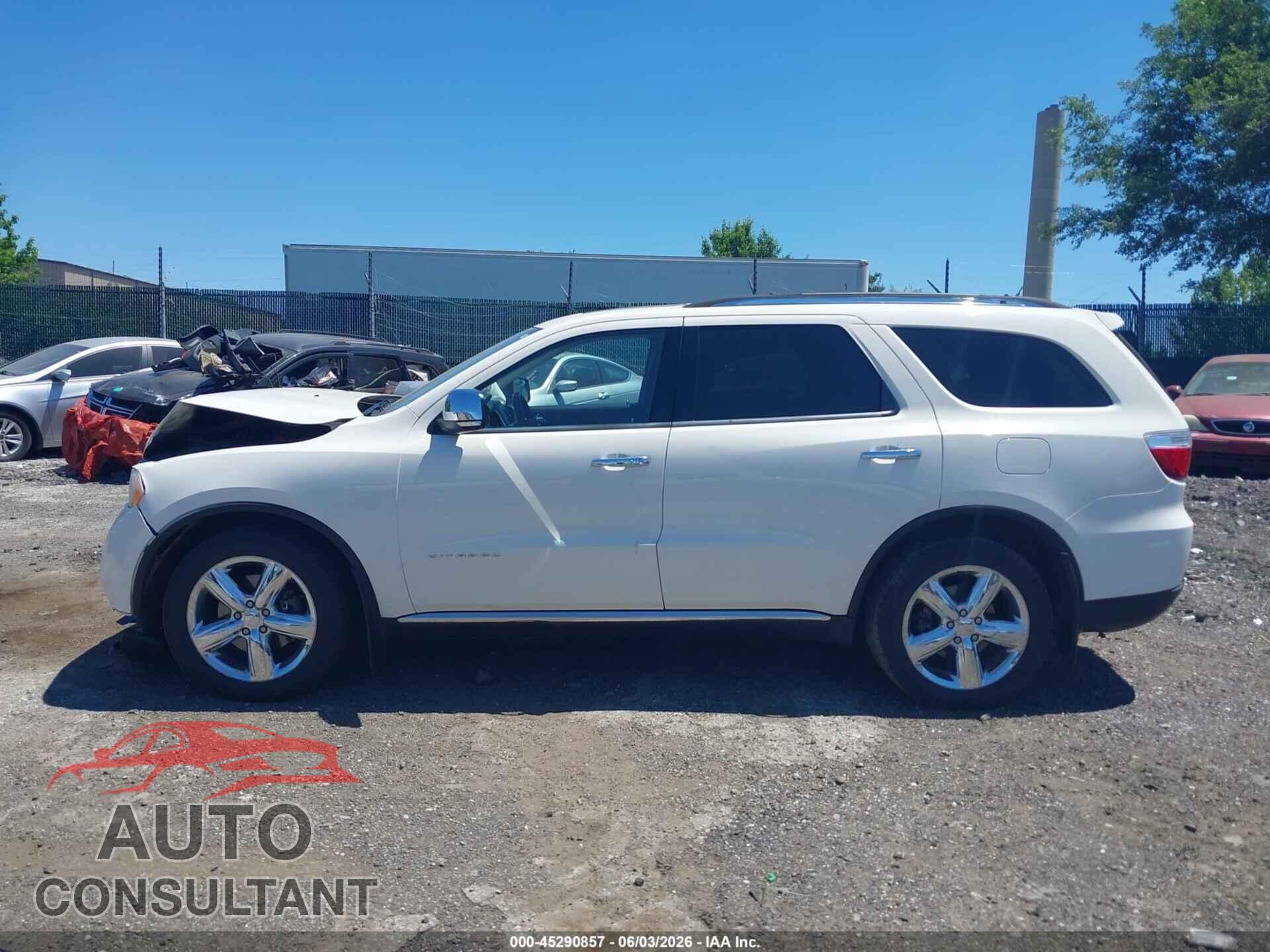 DODGE DURANGO 2012 - 1C4SDJET8CC130844