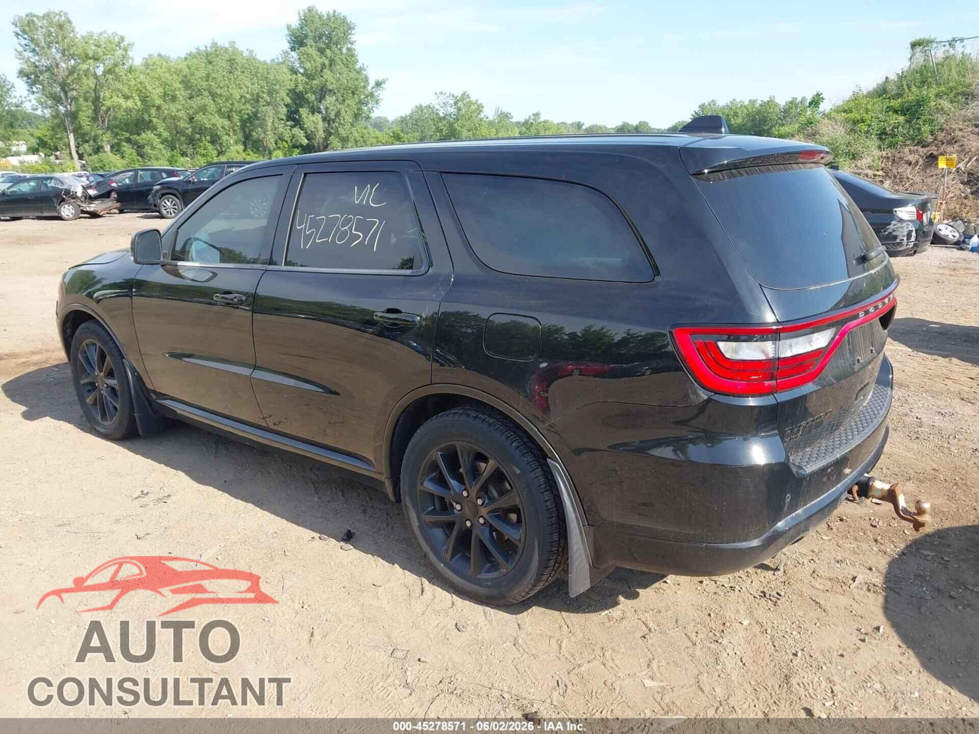 DODGE DURANGO 2017 - 1C4SDJCT6HC677539