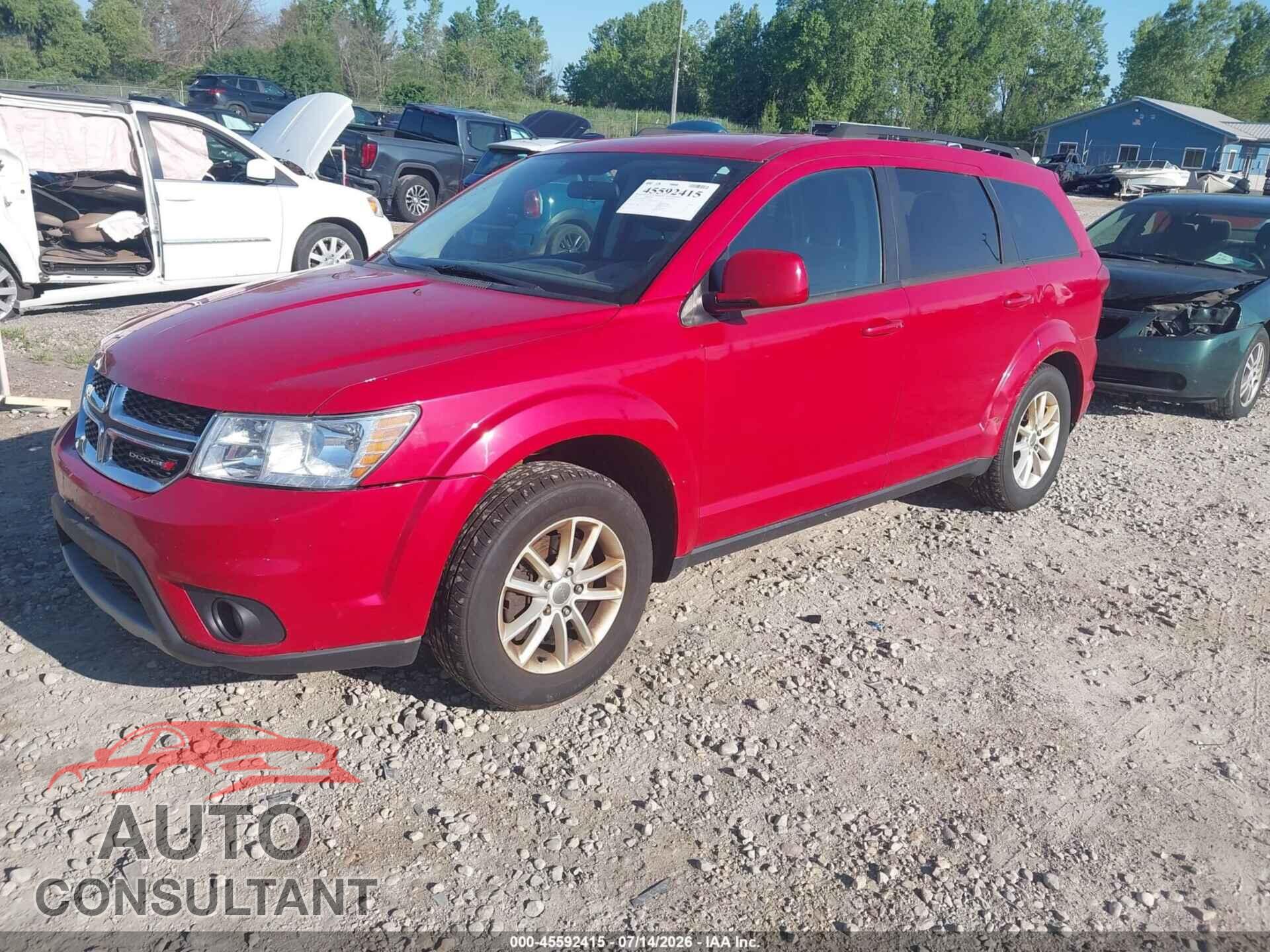DODGE JOURNEY 2015 - 3C4PDCBG1FT733913
