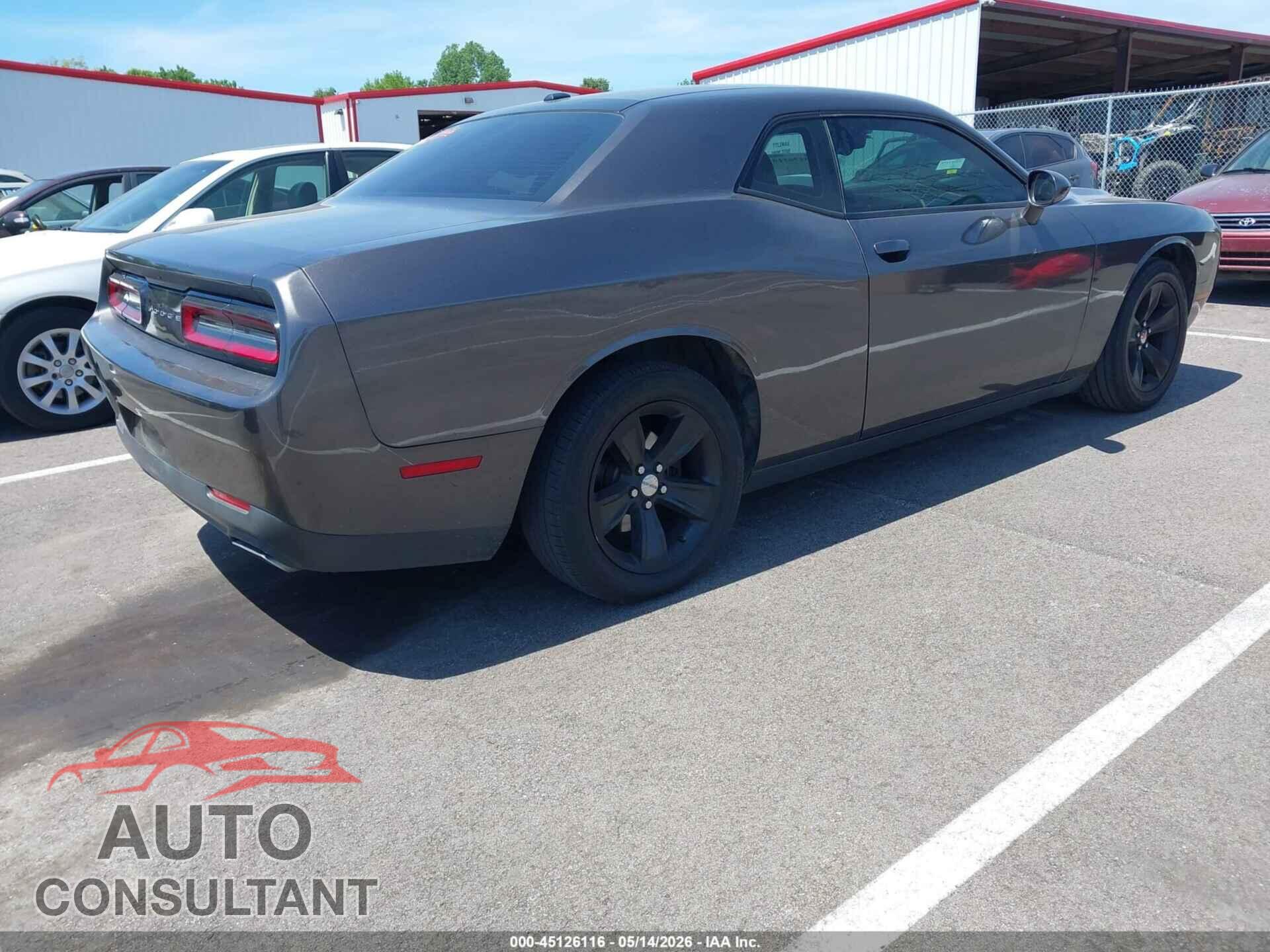 DODGE CHALLENGER 2016 - 2C3CDZAG2GH137324
