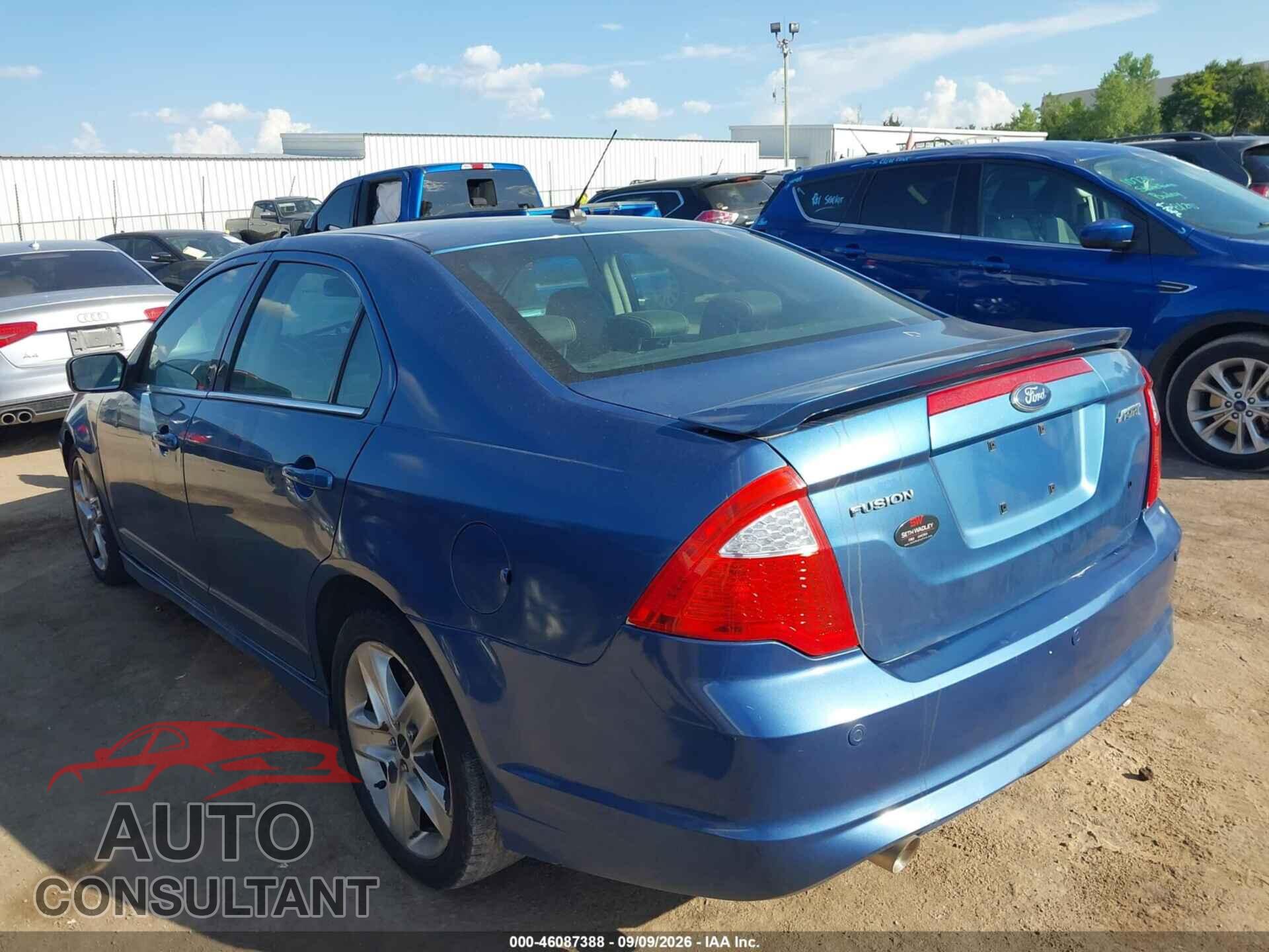 FORD FUSION 2010 - 3FAHP0KC0AR205413