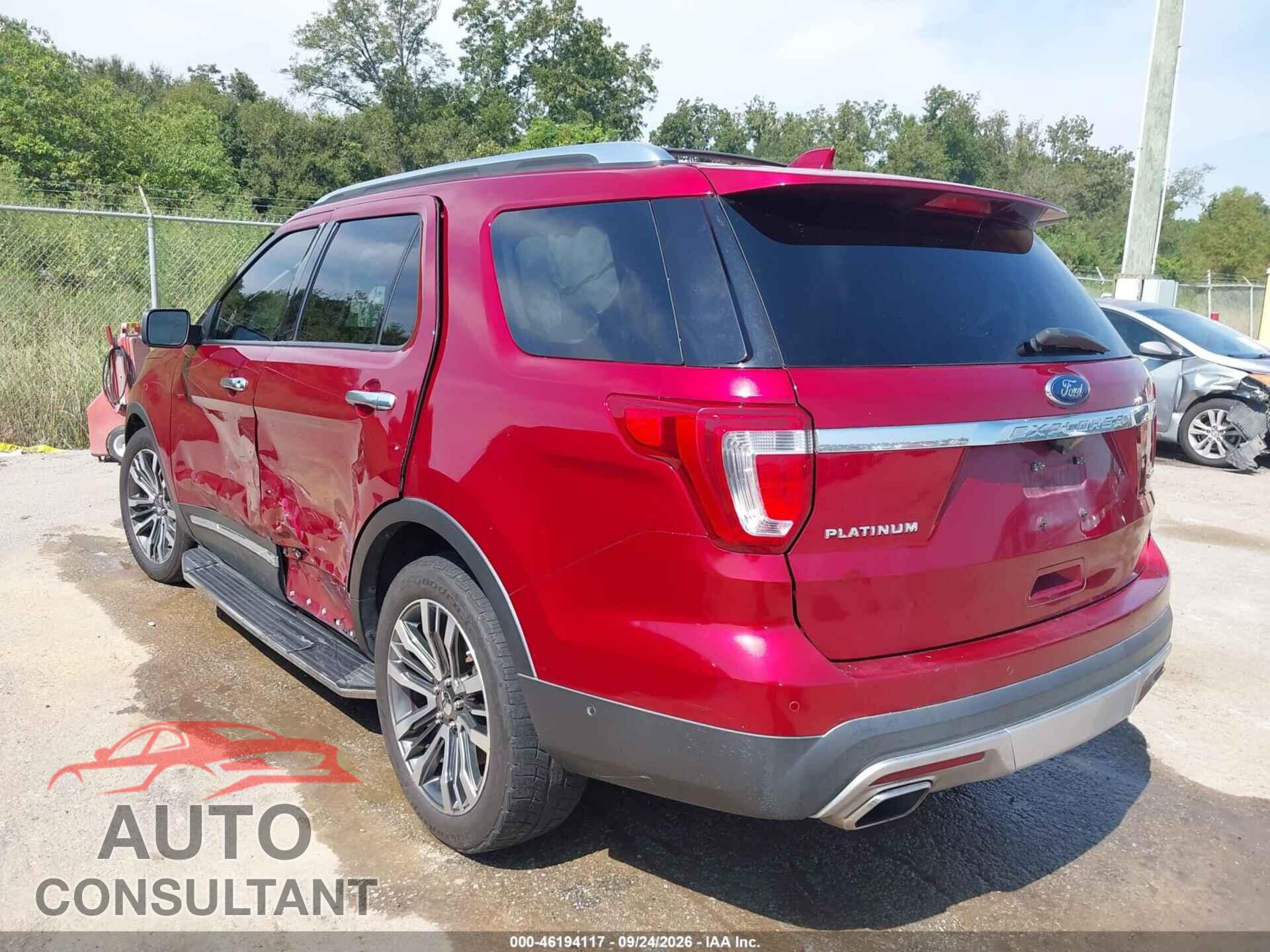 FORD EXPLORER 2017 - 1FM5K8HT5HGD19762