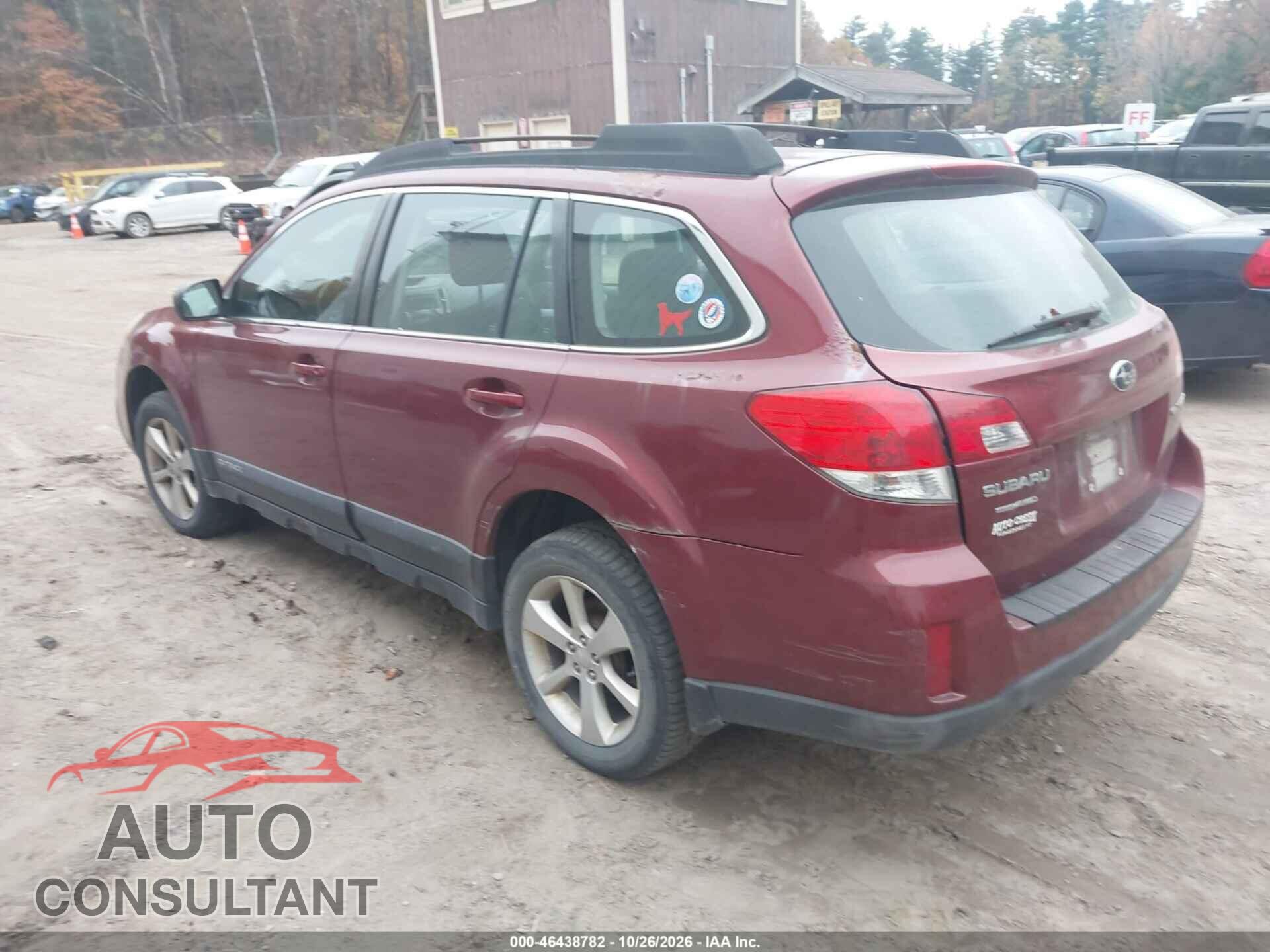 SUBARU OUTBACK 2014 - 4S4BRCAC8E3233361