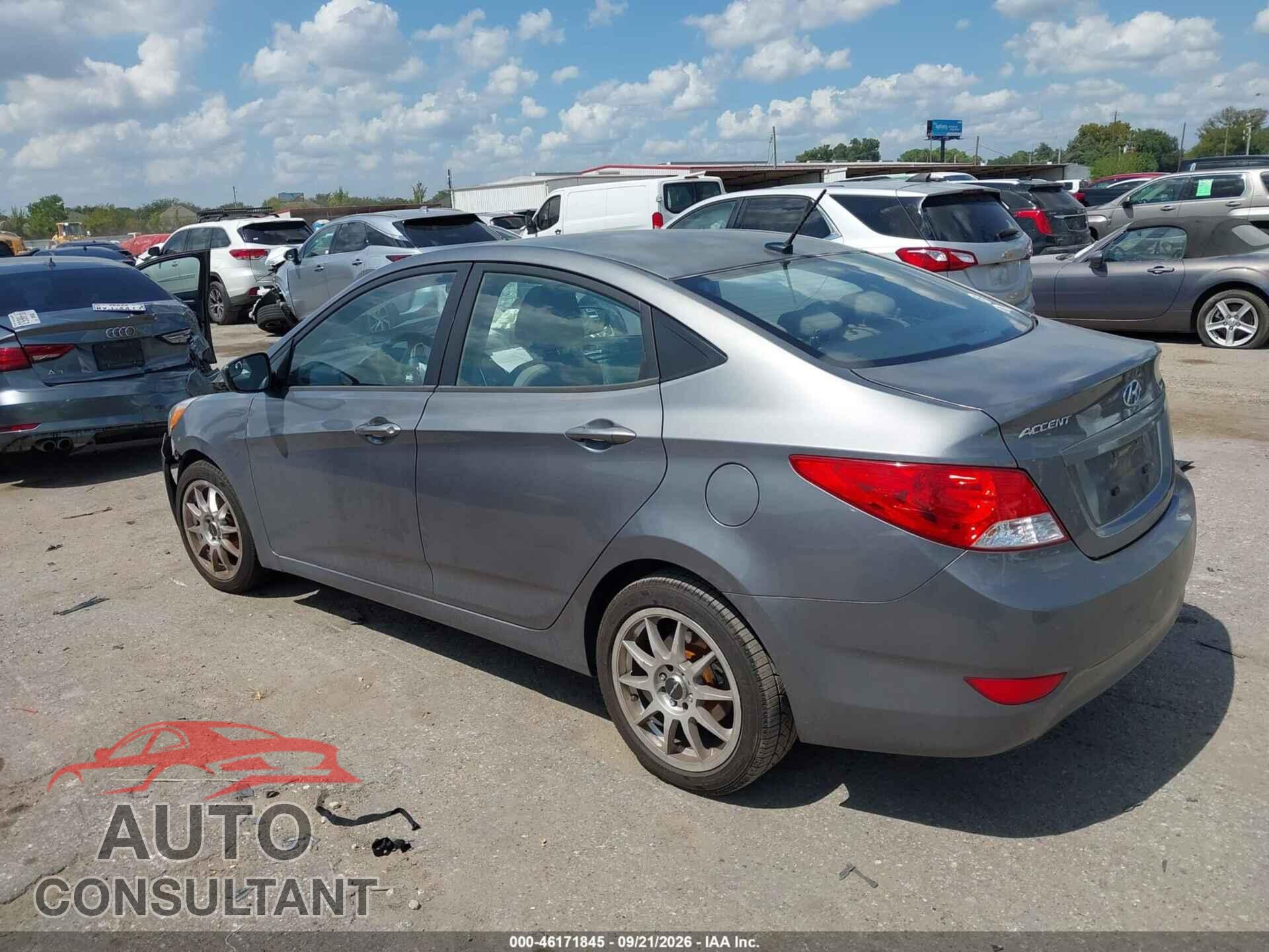 HYUNDAI ACCENT 2014 - KMHCU4AEXEU771838