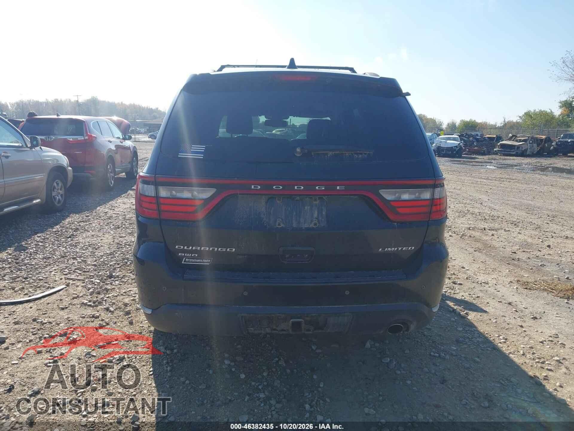DODGE DURANGO 2015 - 1C4RDJDG7FC917467