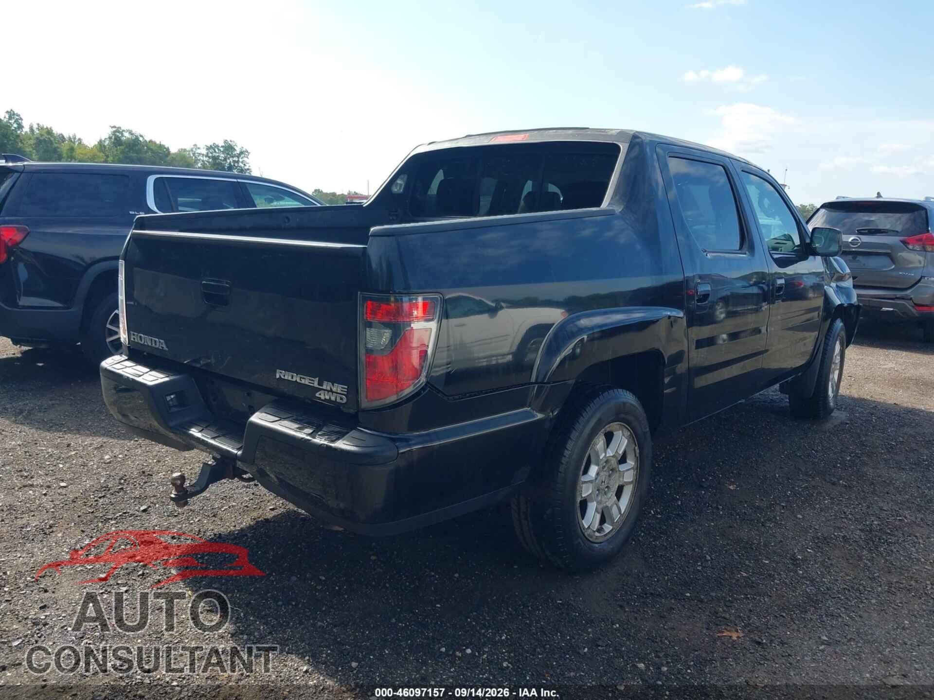 HONDA RIDGELINE 2012 - 5FPYK1F42CB459914