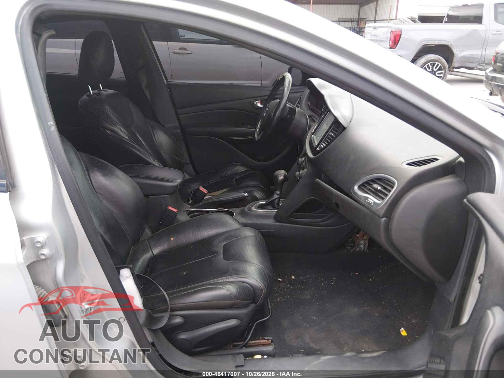 DODGE DART 2013 - 1C3CDFCA3DD200995
