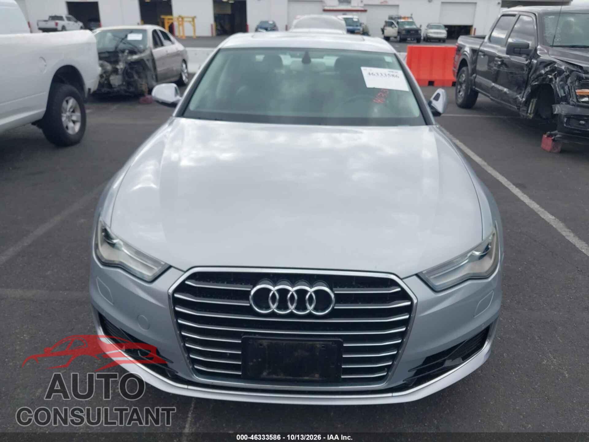 AUDI A6 2016 - WAUGFAFC5GN080314