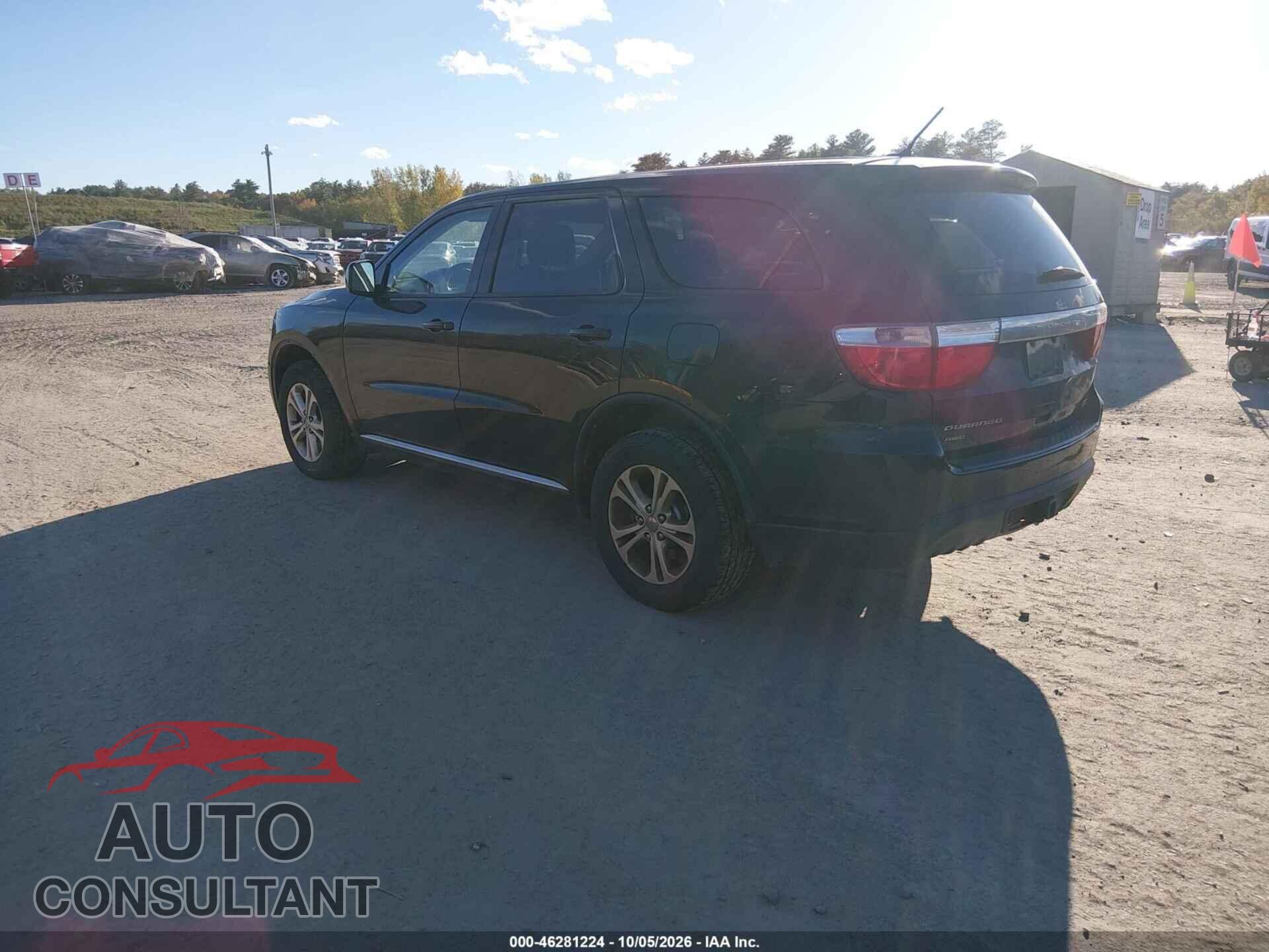 DODGE DURANGO 2013 - 1C4RDJFG8DC538455