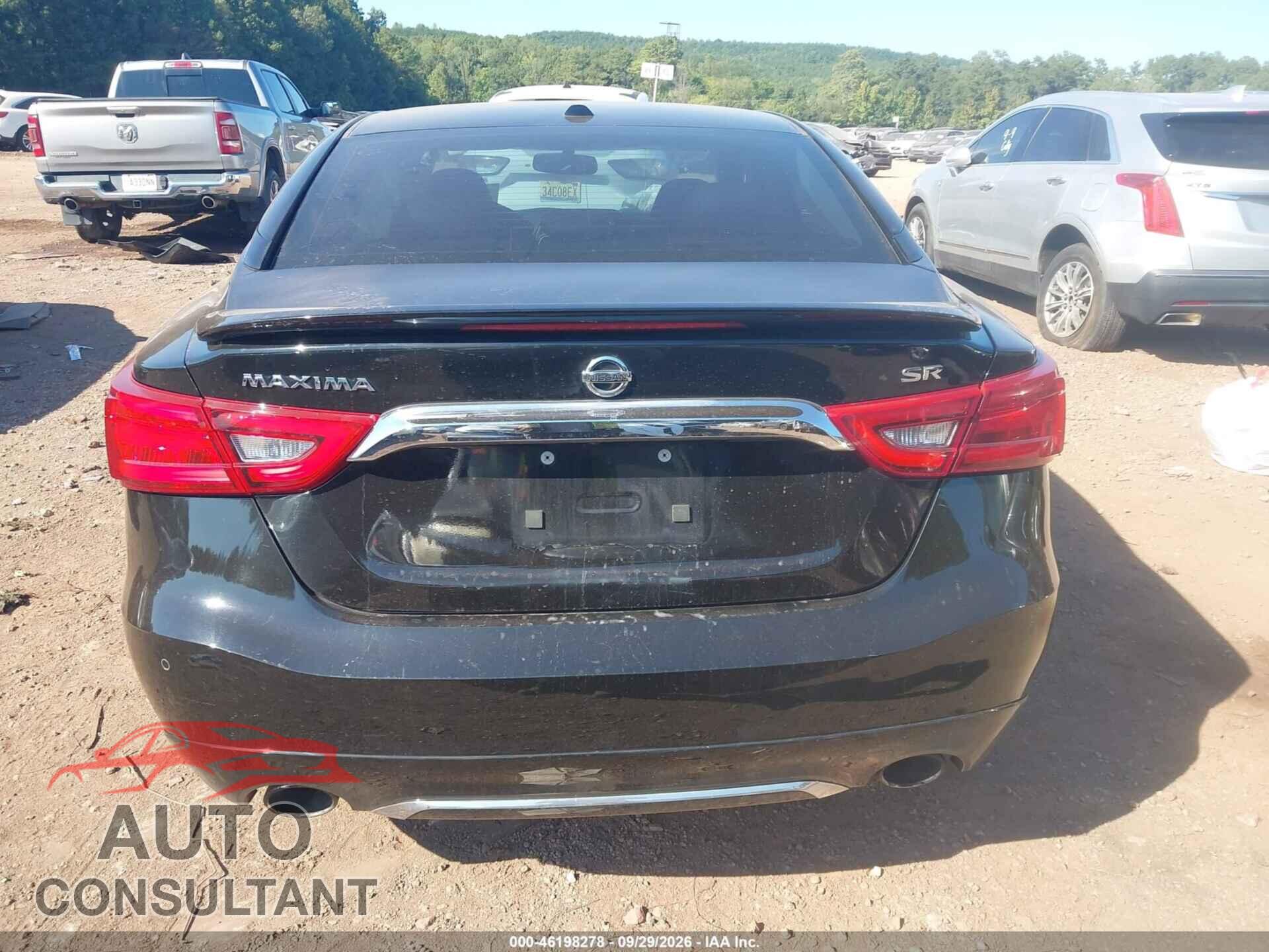 NISSAN MAXIMA 2017 - 1N4AA6AP1HC364508