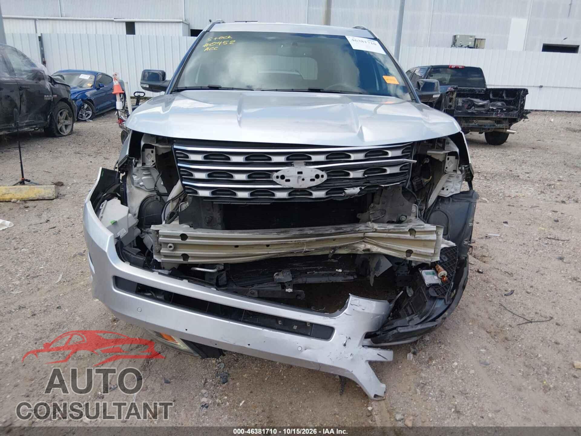 FORD EXPLORER 2017 - 1FM5K7D80HGB30271