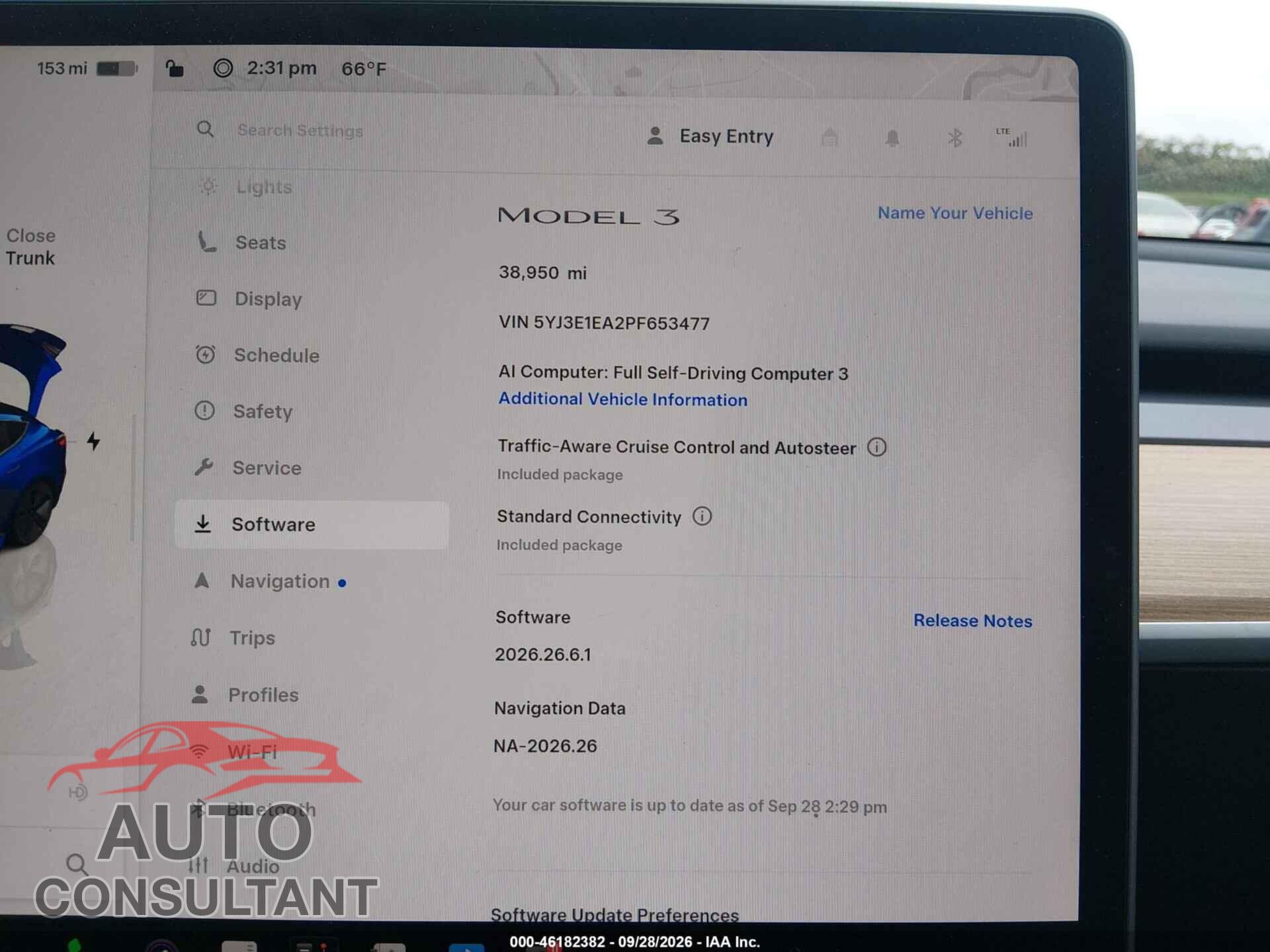 TESLA MODEL 3 2023 - 5YJ3E1EA2PF653477