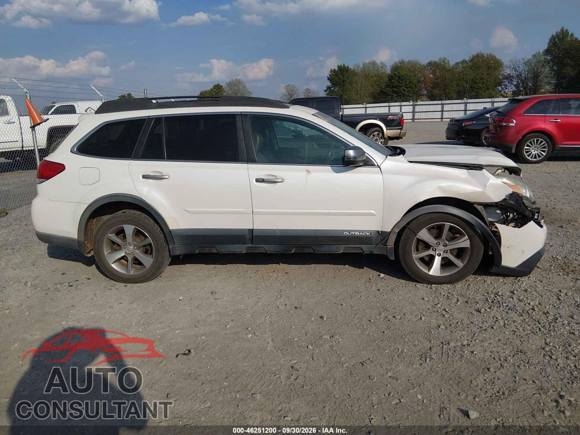 SUBARU OUTBACK 2014 - 4S4BRDPC1E2300076