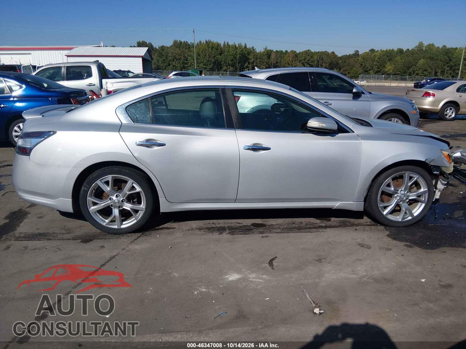 NISSAN MAXIMA 2012 - 1N4AA5AP4CC865783