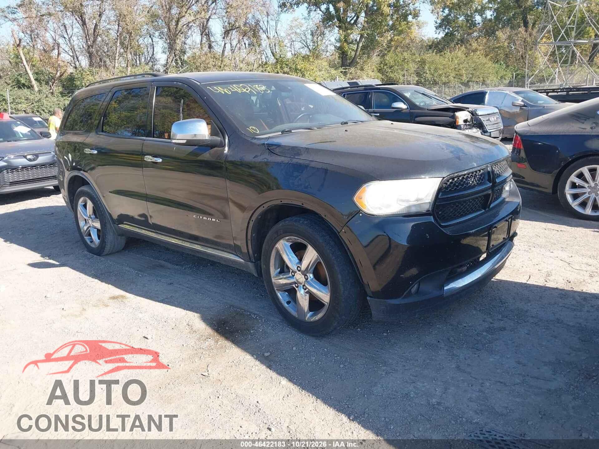 DODGE DURANGO 2012 - 1C4SDJET2CC181398