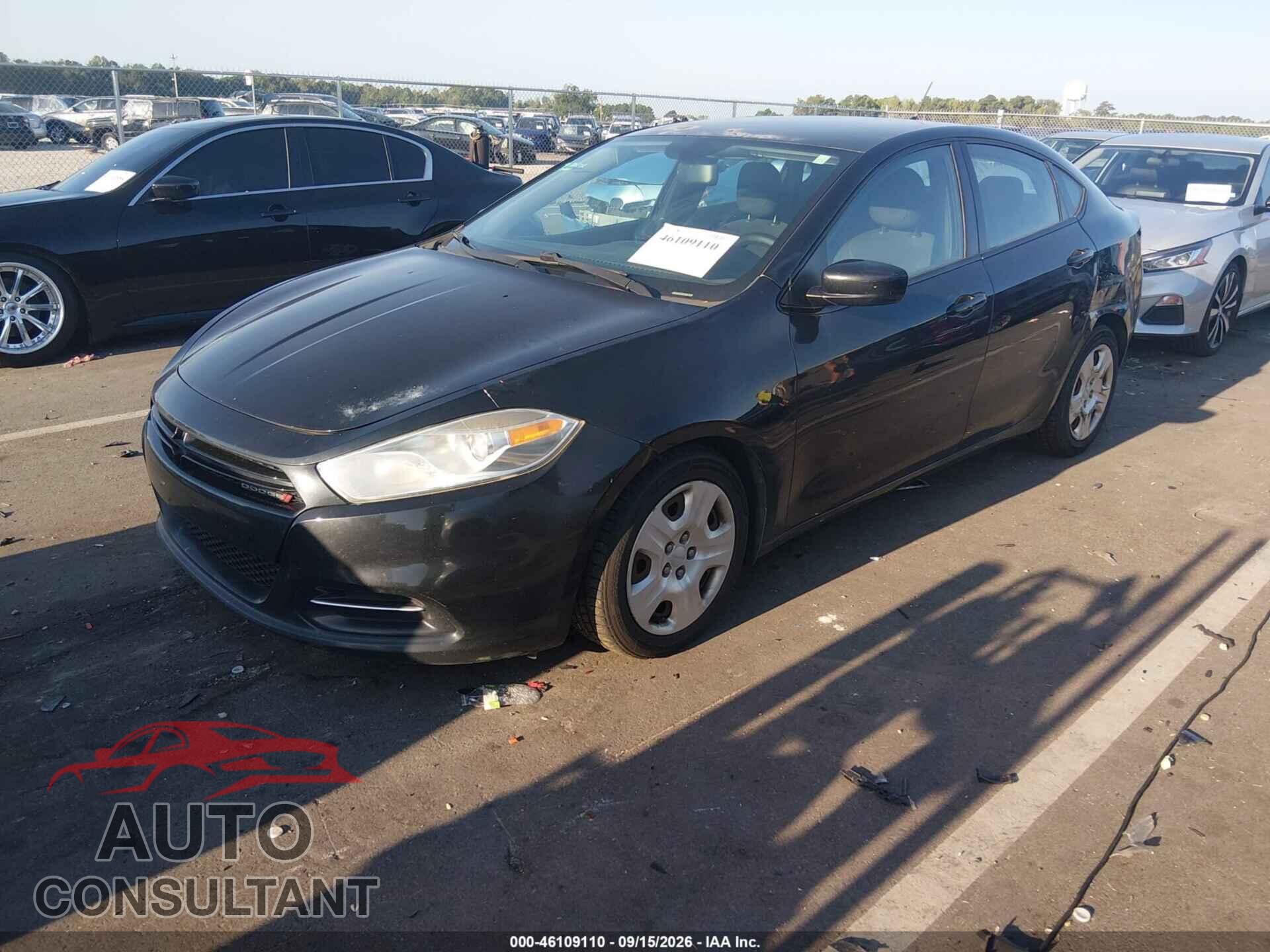 DODGE DART 2014 - 1C3CDFAA5ED768301