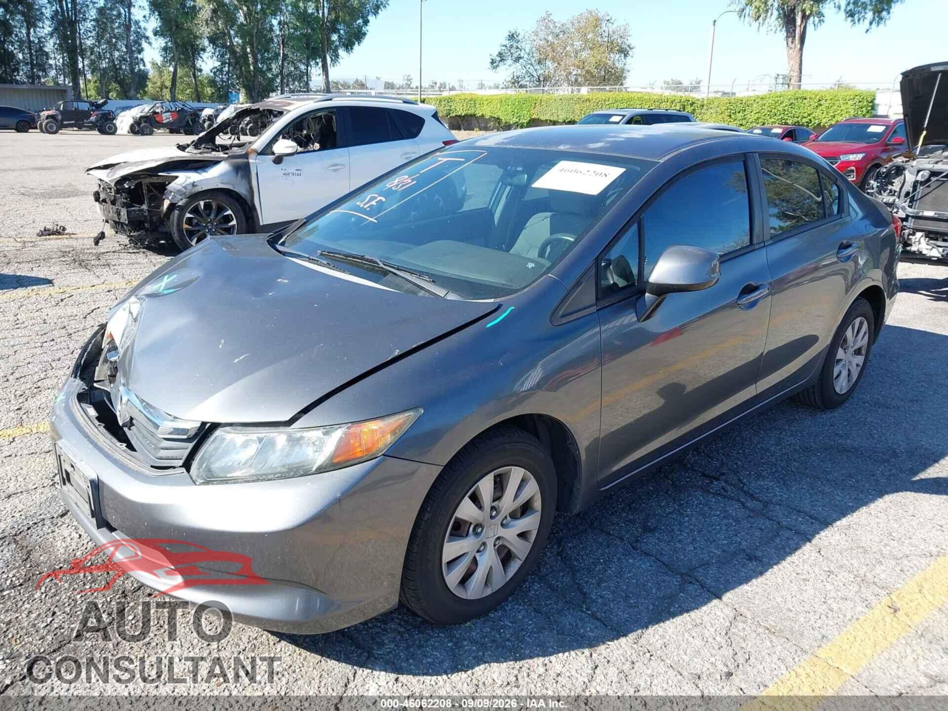 HONDA CIVIC 2012 - 2HGFB2F52CH313331