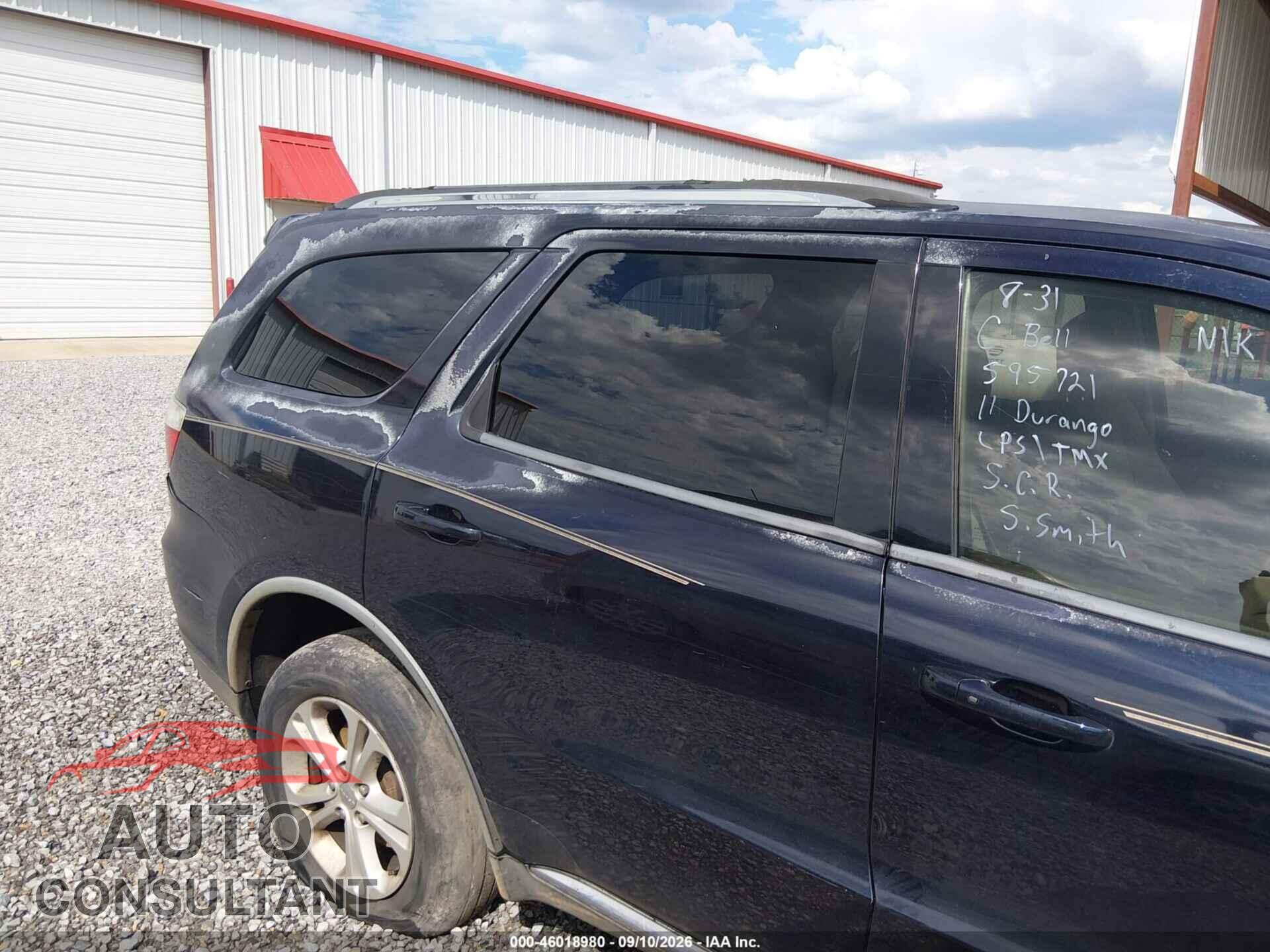 DODGE DURANGO 2011 - 1D4SE4GT8BC595721