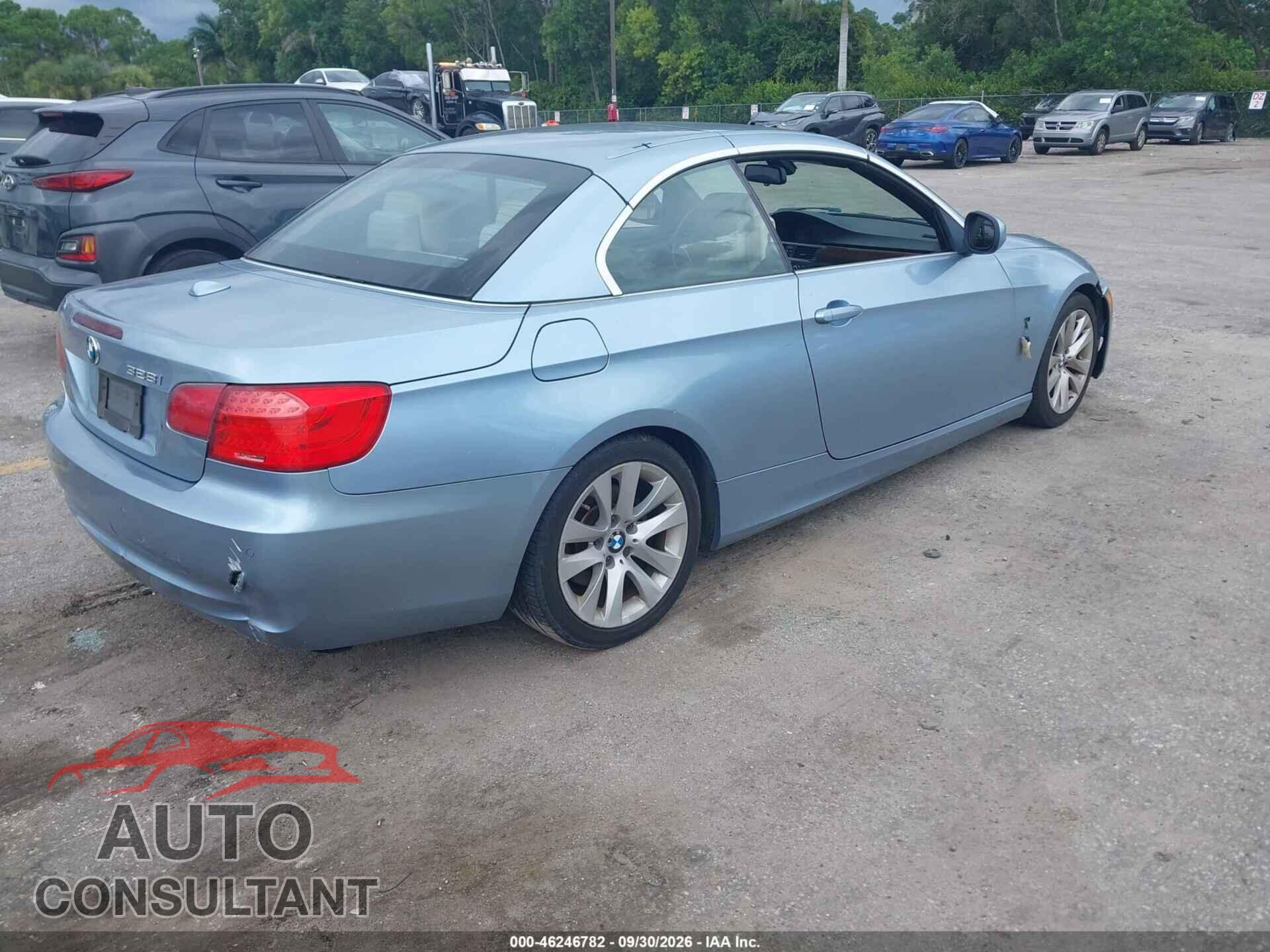 BMW 328I 2013 - WBADW7C58DE731488