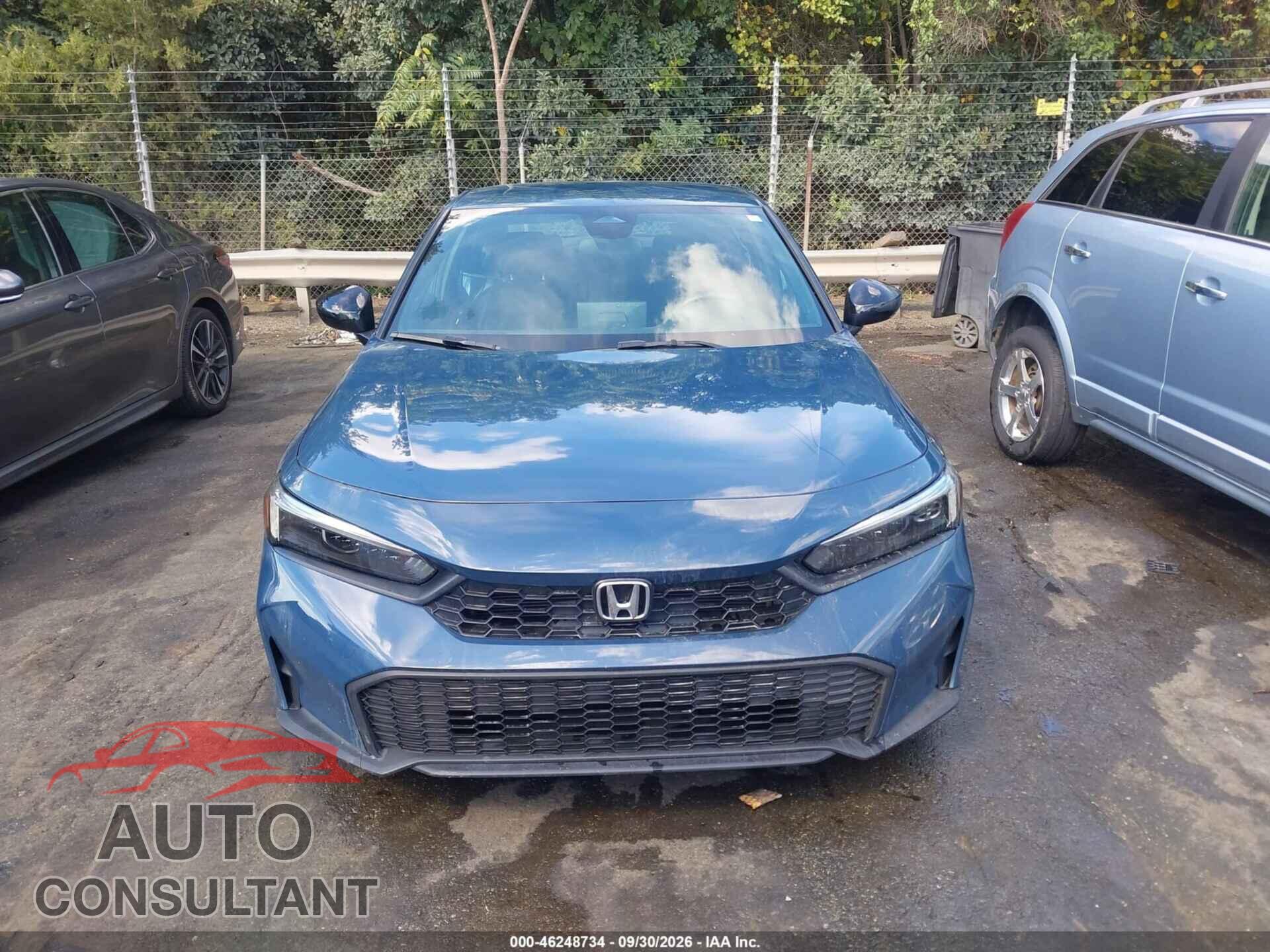 HONDA CIVIC 2025 - 2HGFE2F56SH549938