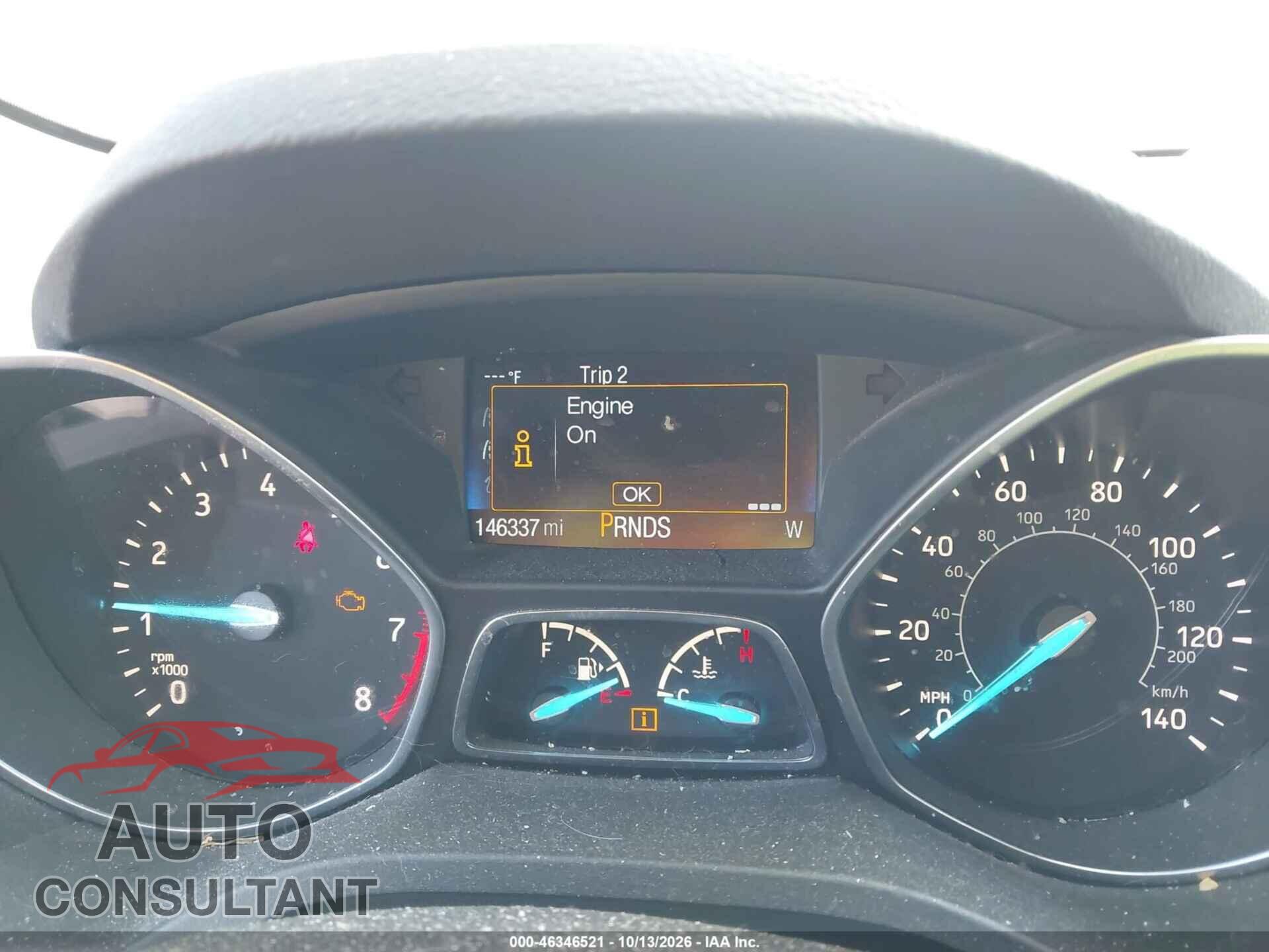 FORD ESCAPE 2017 - 1FMCU0F76HUD86655