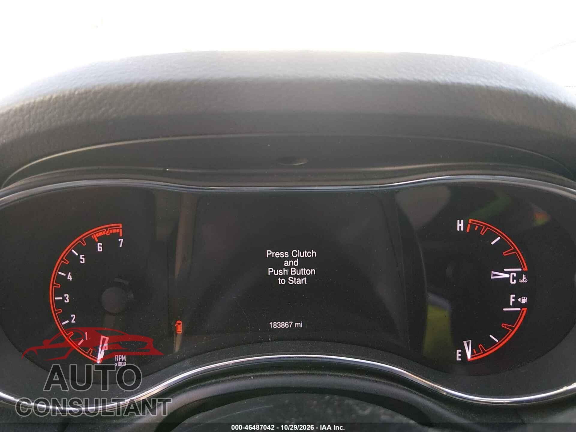 DODGE DURANGO 2015 - 1C4SDJET5FC730161