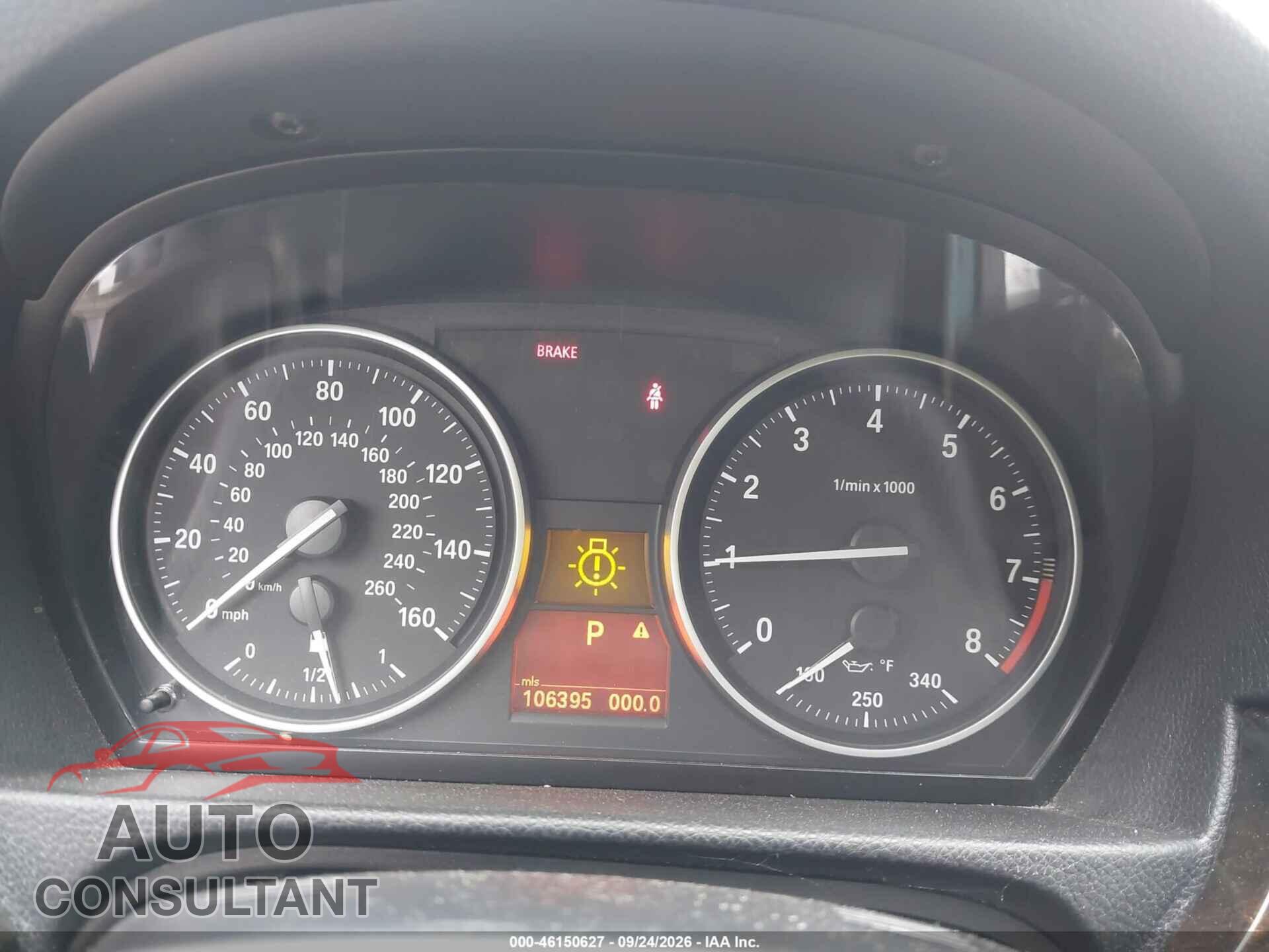 BMW 328 2012 - WBADW3C55CE823391